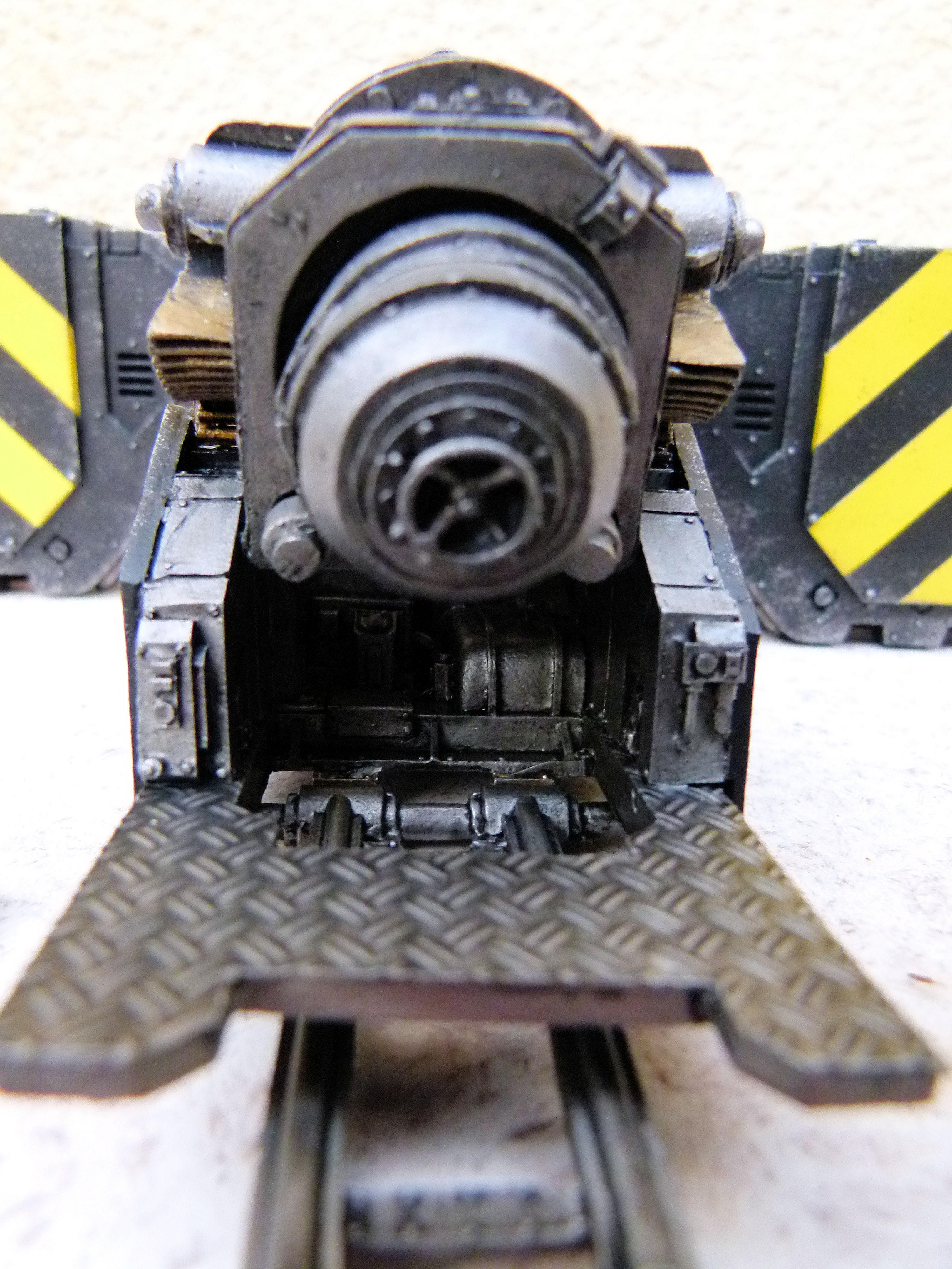 Land Raider Bombard WIP Interior after Bombard