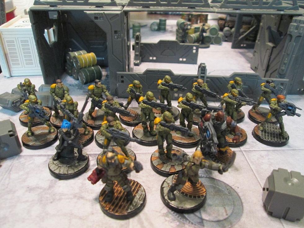 Finished Vanguard infantry