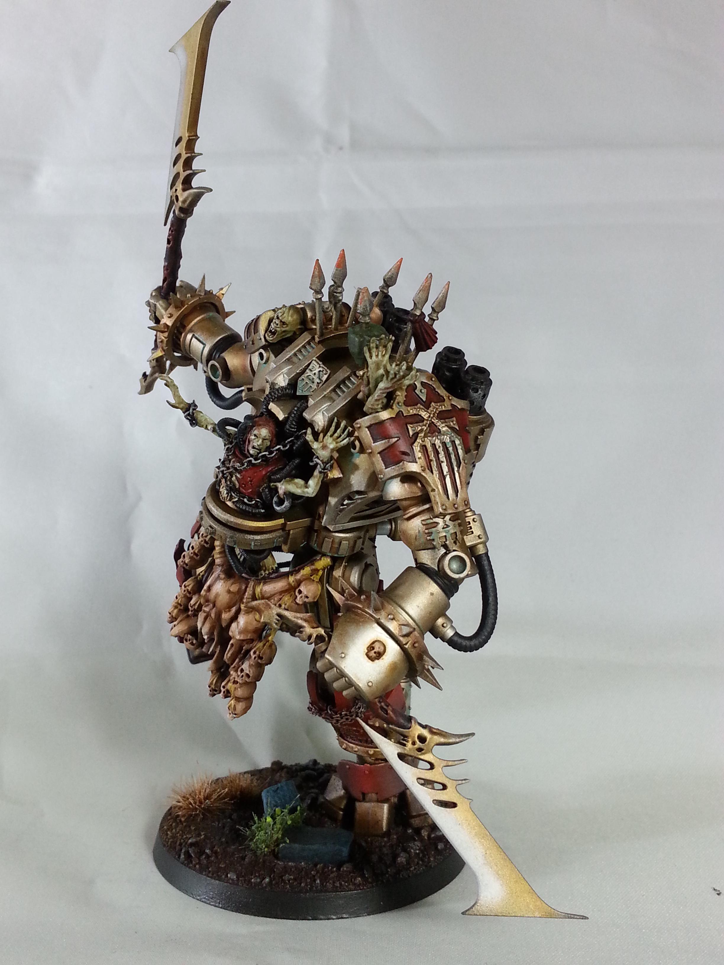 Chaos, Conversion, Dreadknight, Dreadnought, Khorne, Marine Abuse