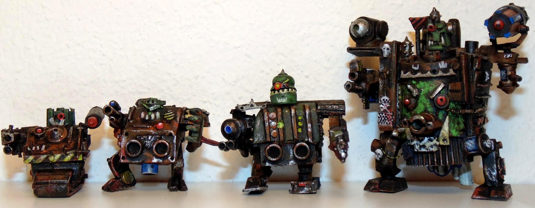 6mm, Army, Conversion, Epic, Gargant, Green, Mob, Nob, Oldhammer, Orks, Scratch, Scratch Build, Stampfa, Stompa, Superstompa, Waaagh, Warhammer 40,000