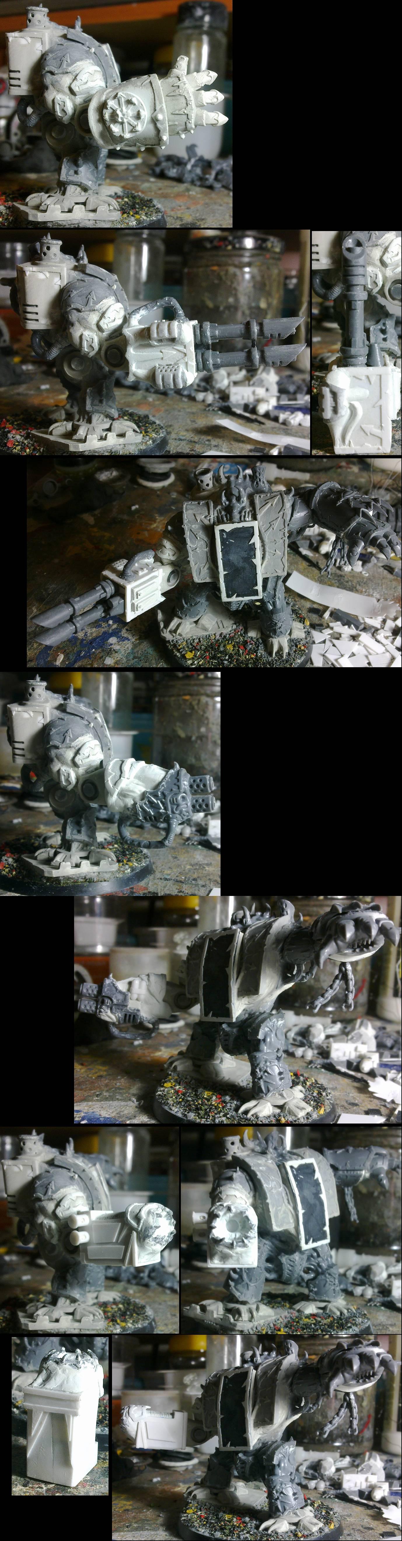 Chaos Dreadnought wip 26