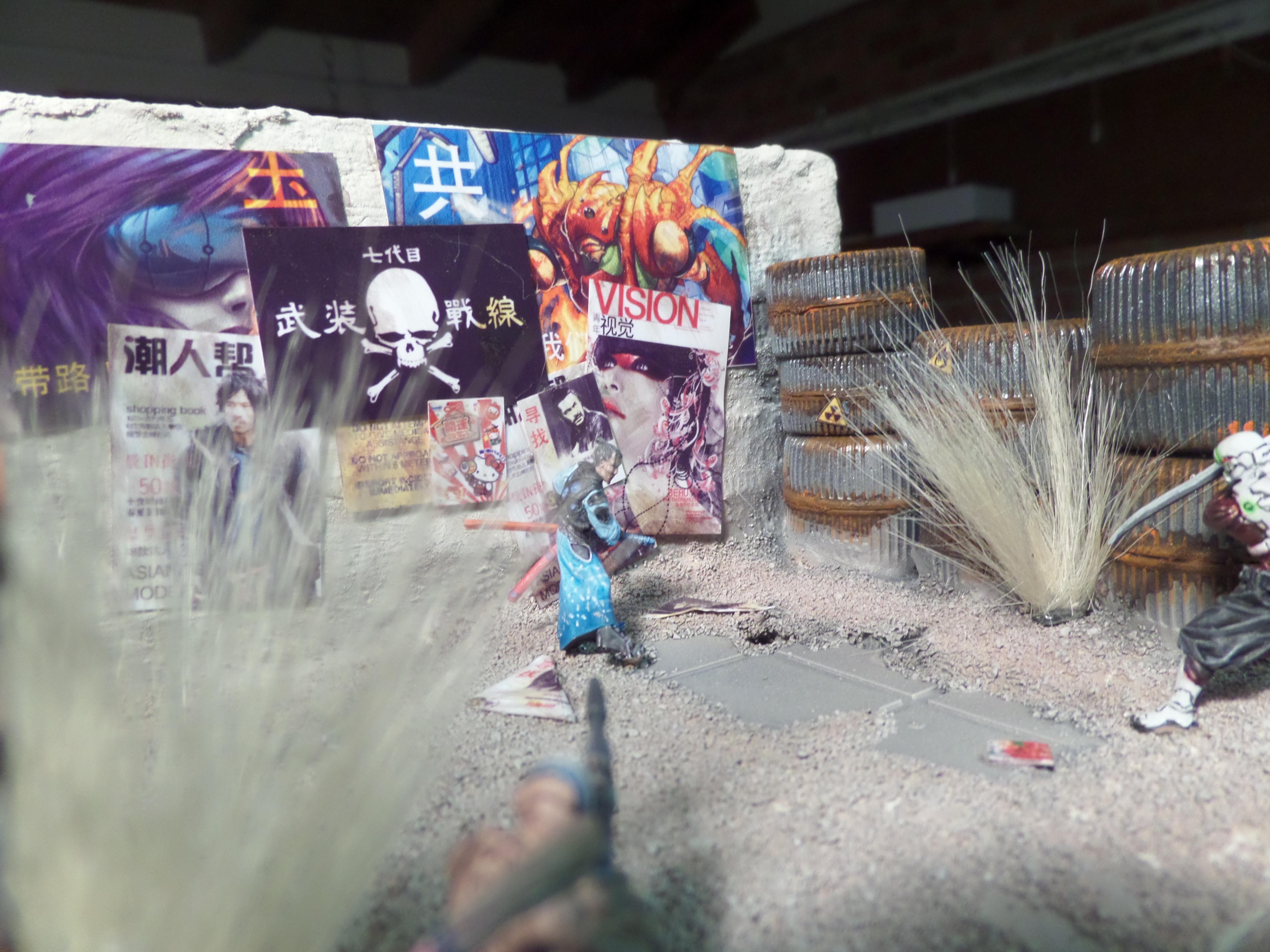 Desert Rust, Diorama, Infinity, Jsa, Ninjas, Samurai, Showdown, Yu Jing