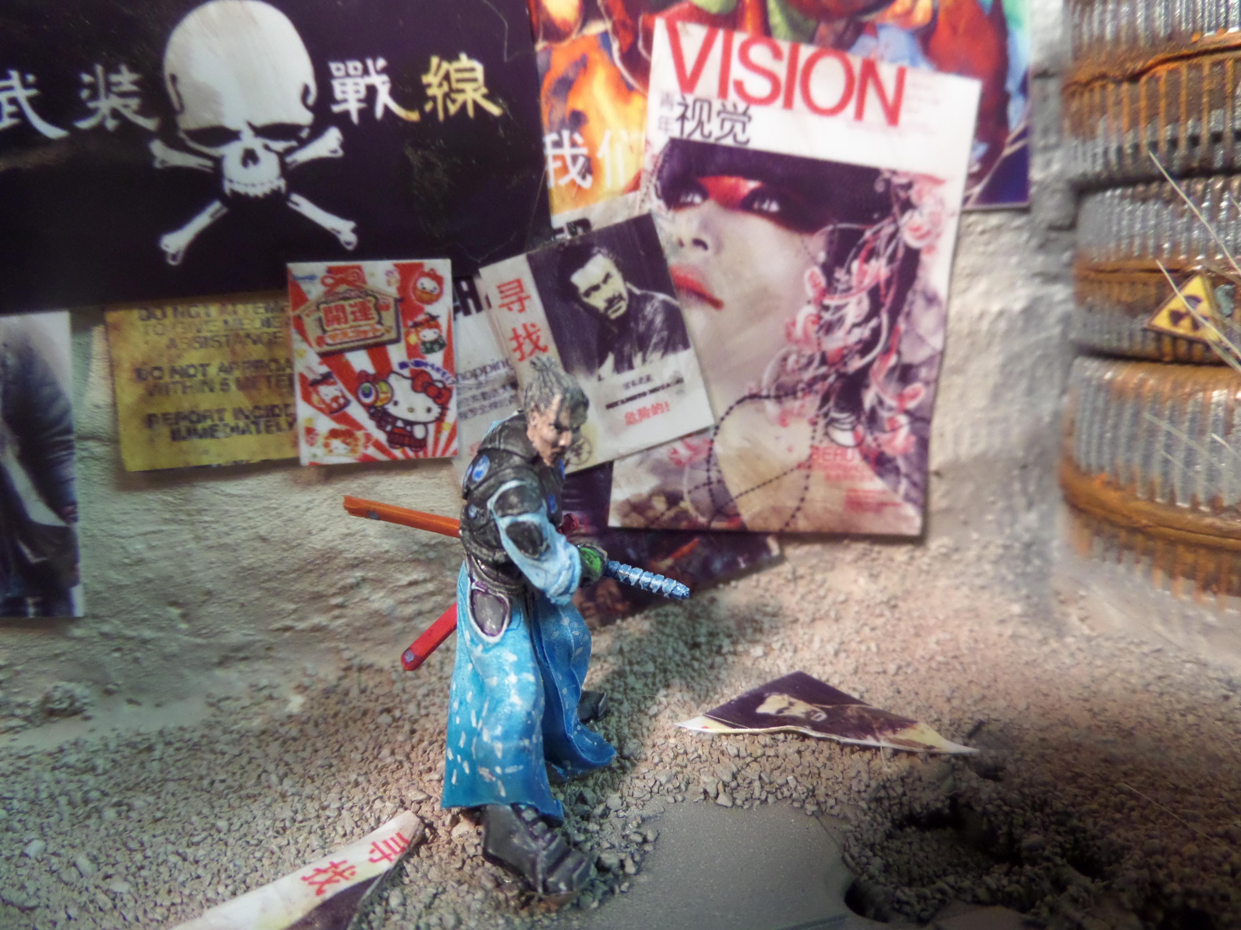 Desert Rust, Diorama, Infinity, Jsa, Ninjas, Samurai, Showdown, Yu Jing
