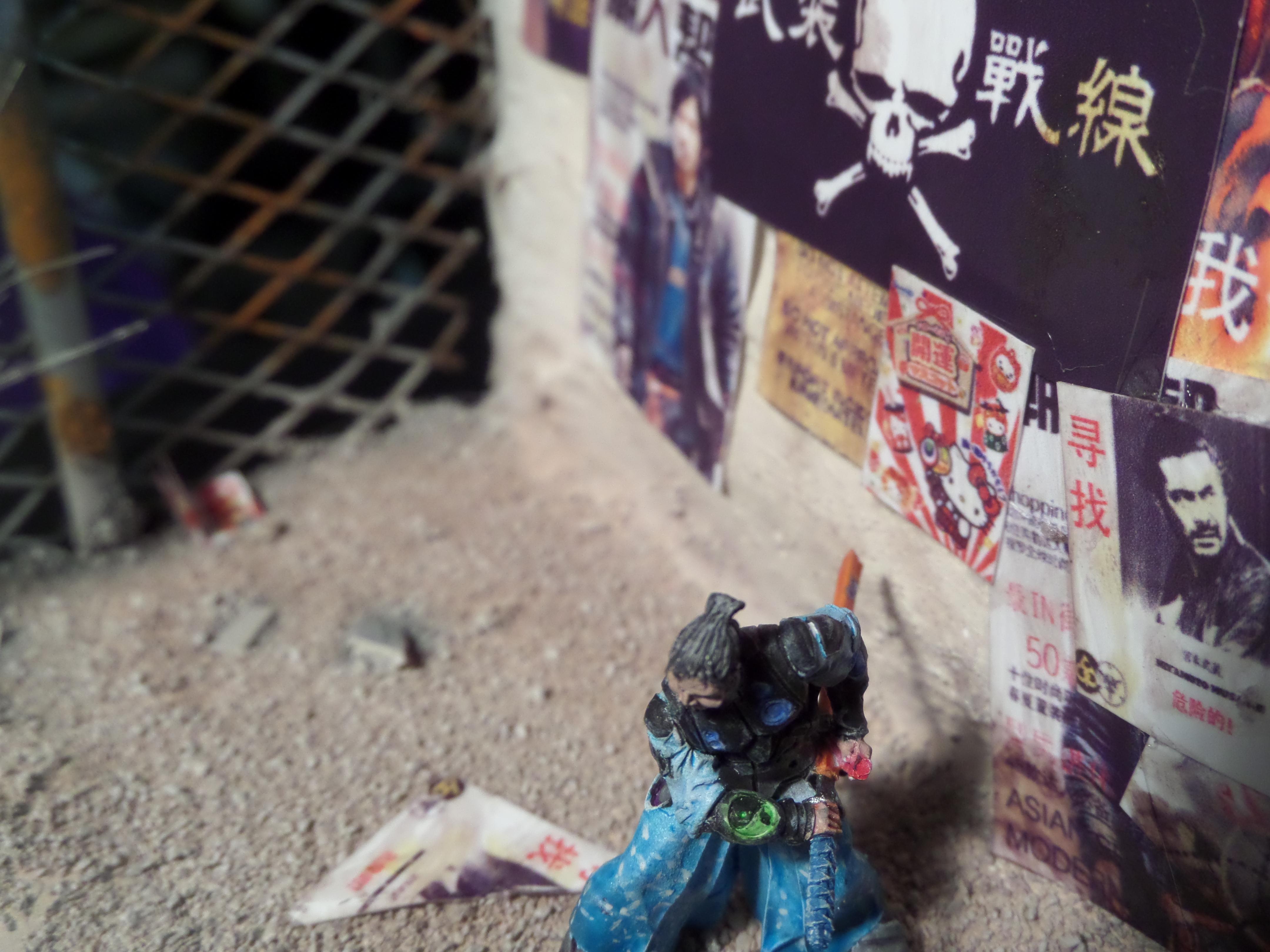 Desert Rust, Diorama, Infinity, Jsa, Ninjas, Samurai, Showdown, Yu Jing