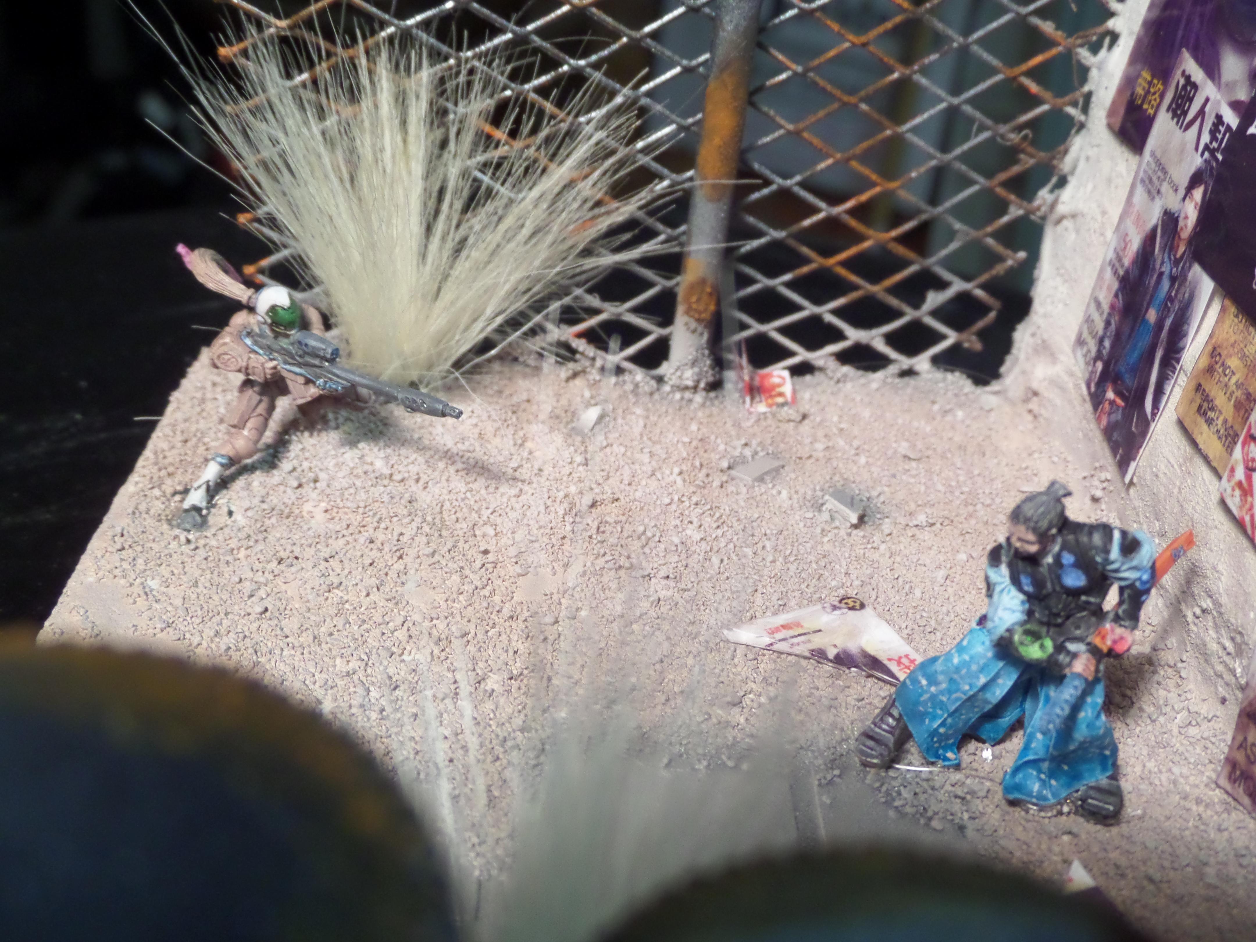 Desert Rust, Diorama, Infinity, Jsa, Ninjas, Samurai, Showdown, Yu Jing