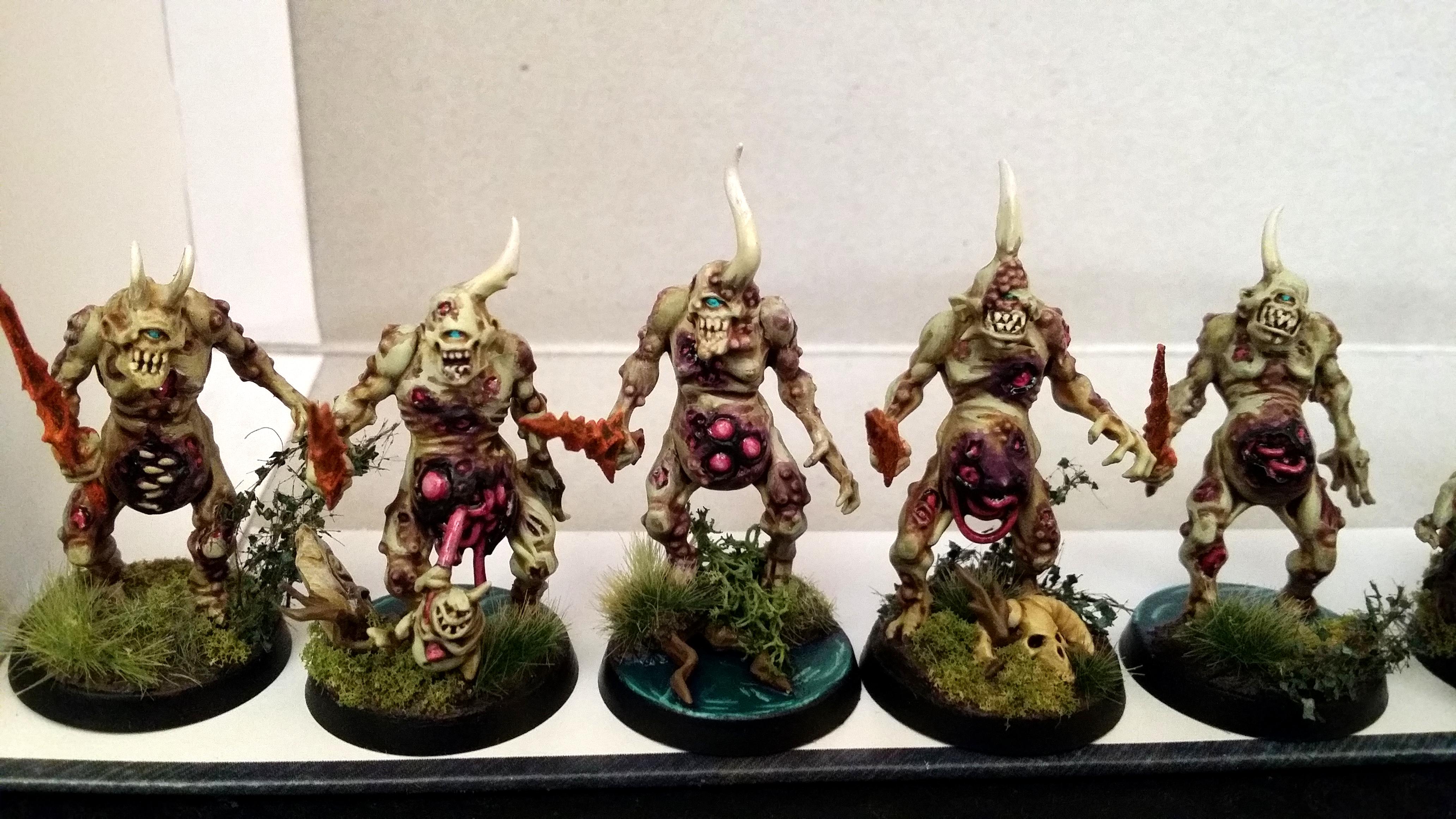 Daemons, Nurgle, Plaguebearers