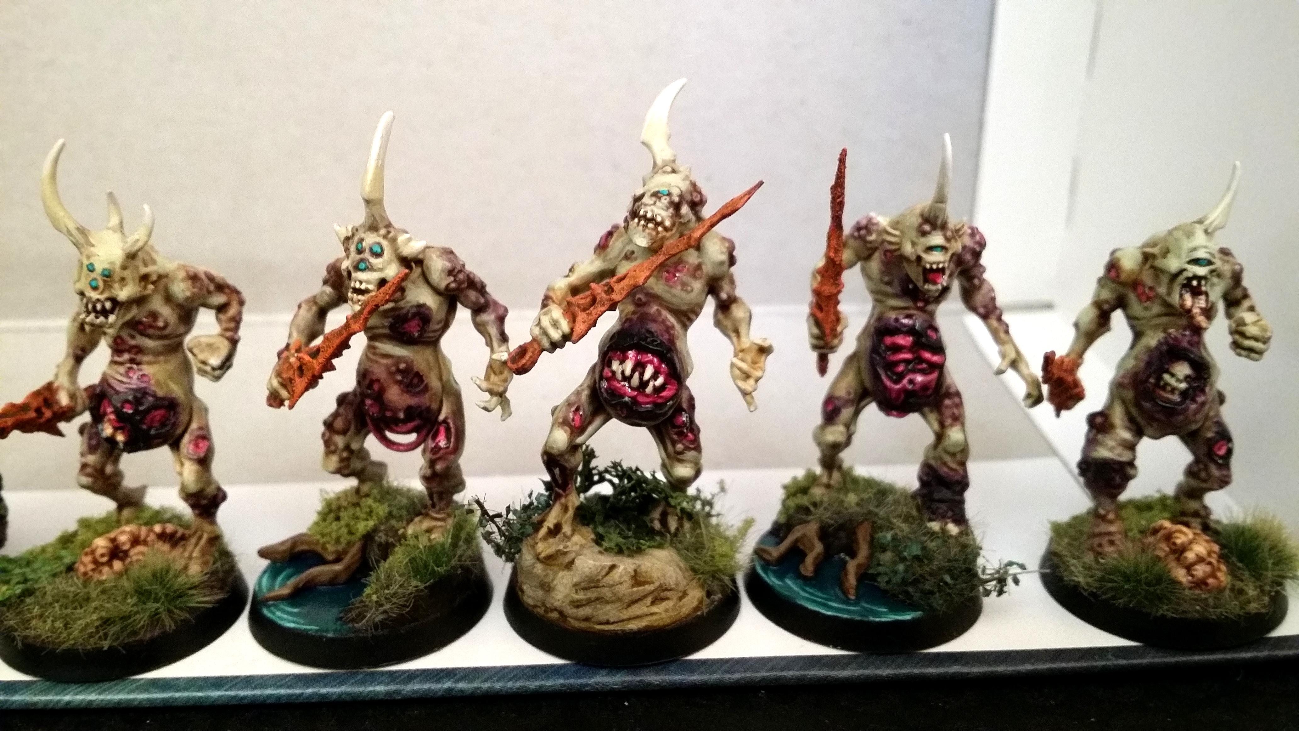 Daemons, Nurgle, Plaguebearers