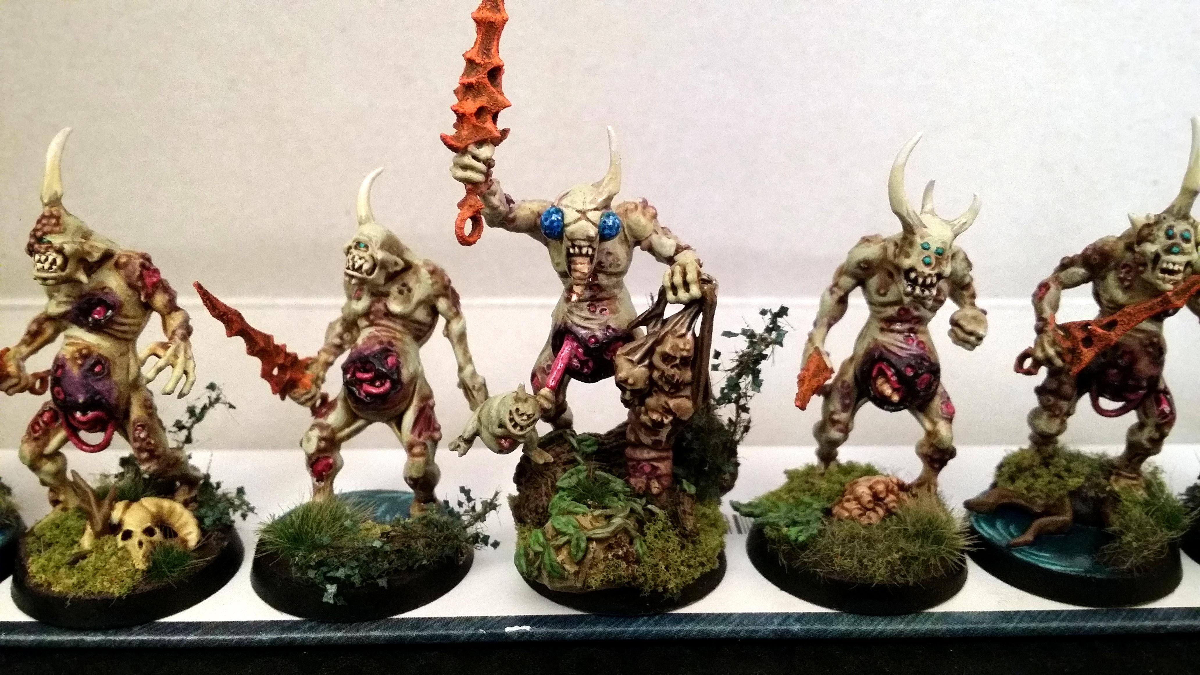 Daemons, Nurgle, Plaguebearers