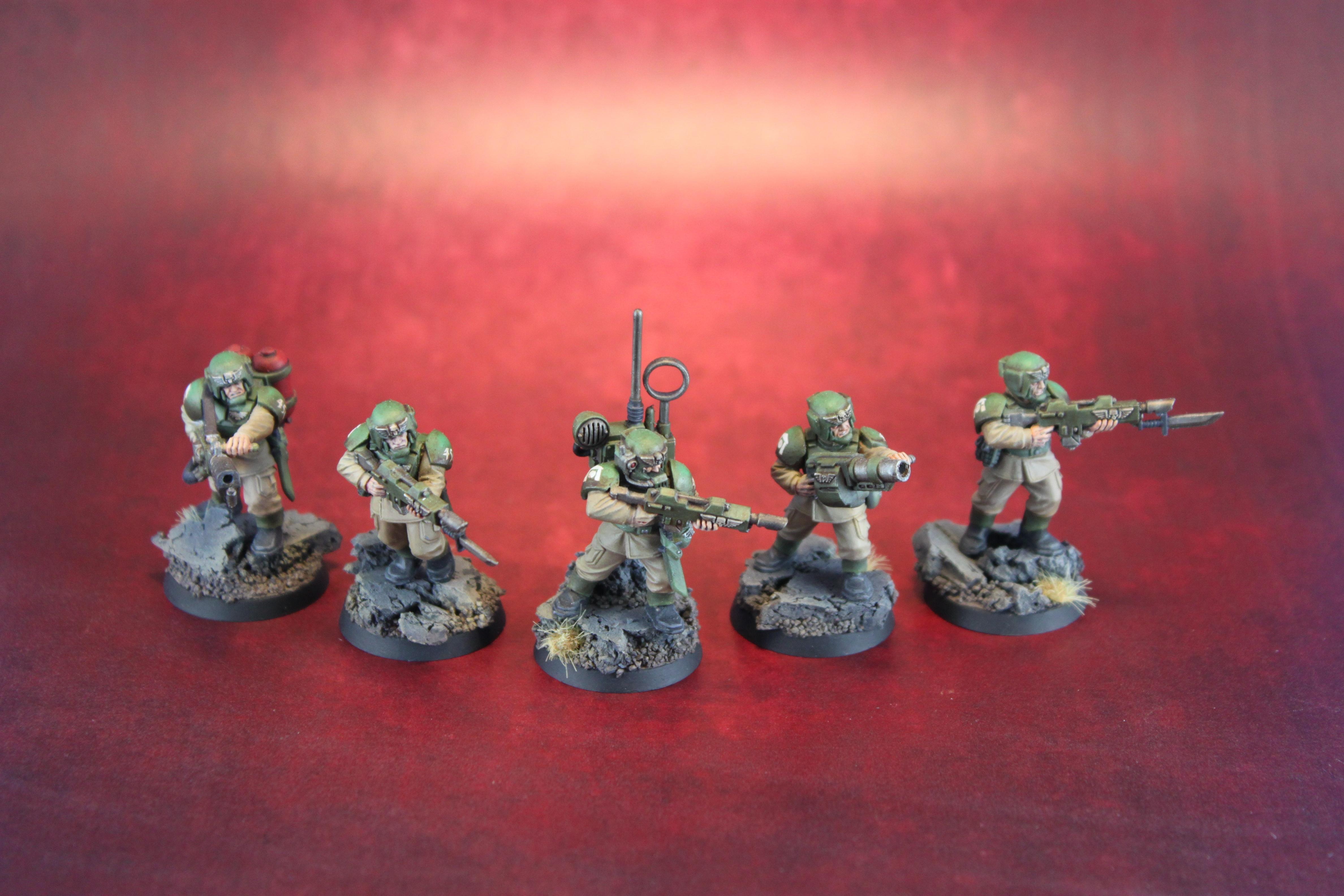 Astra Militarum Astra Militarum, Cadian Shock Troops