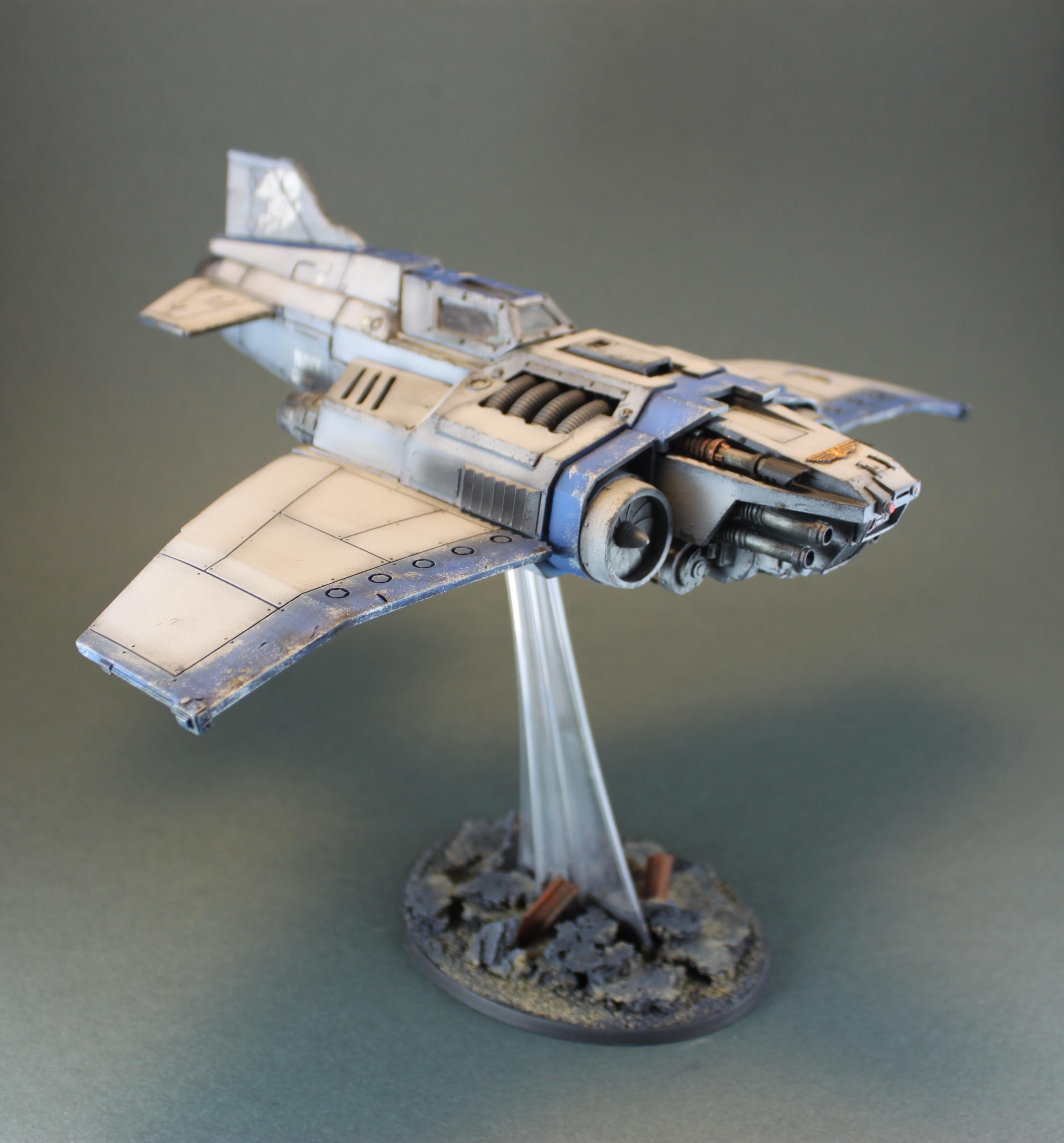 Forge World, Imperial Navy, Thunderbolt Fighter, Vehicle, Warhammer 40,000
