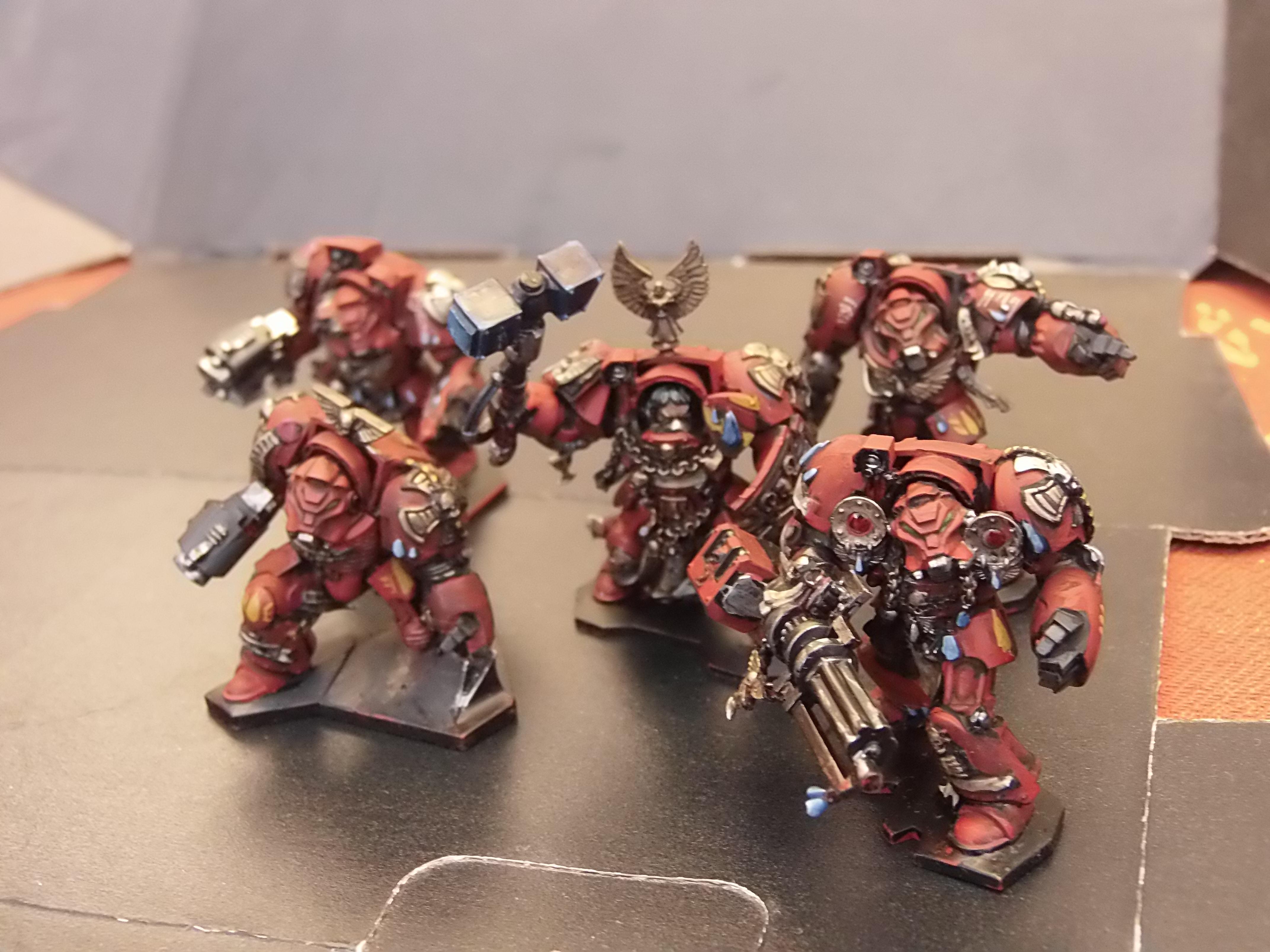 Blood Angels, Gold, Sanguinary Guard