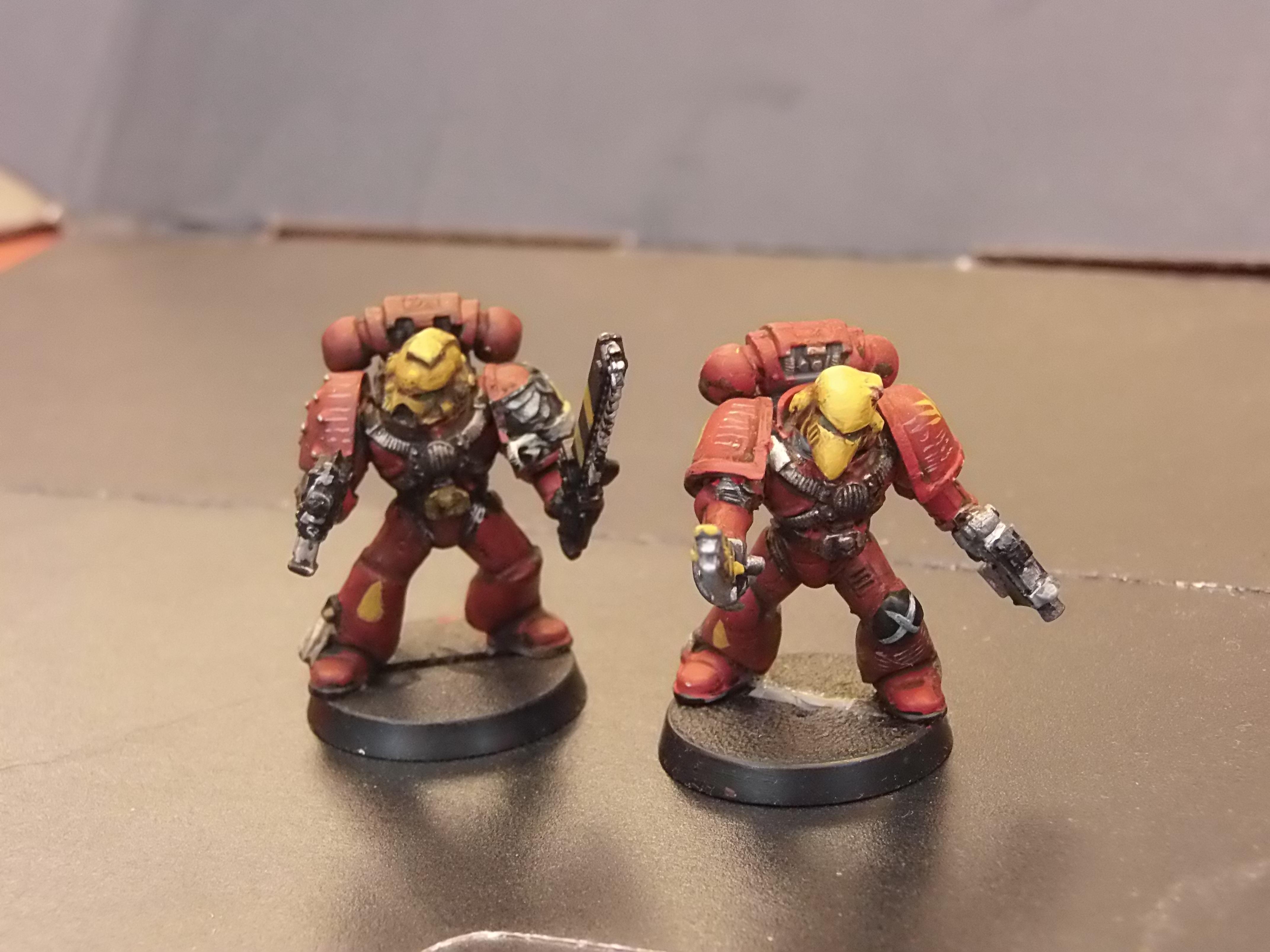 Blood Angels, Gold, Sanguinary Guard
