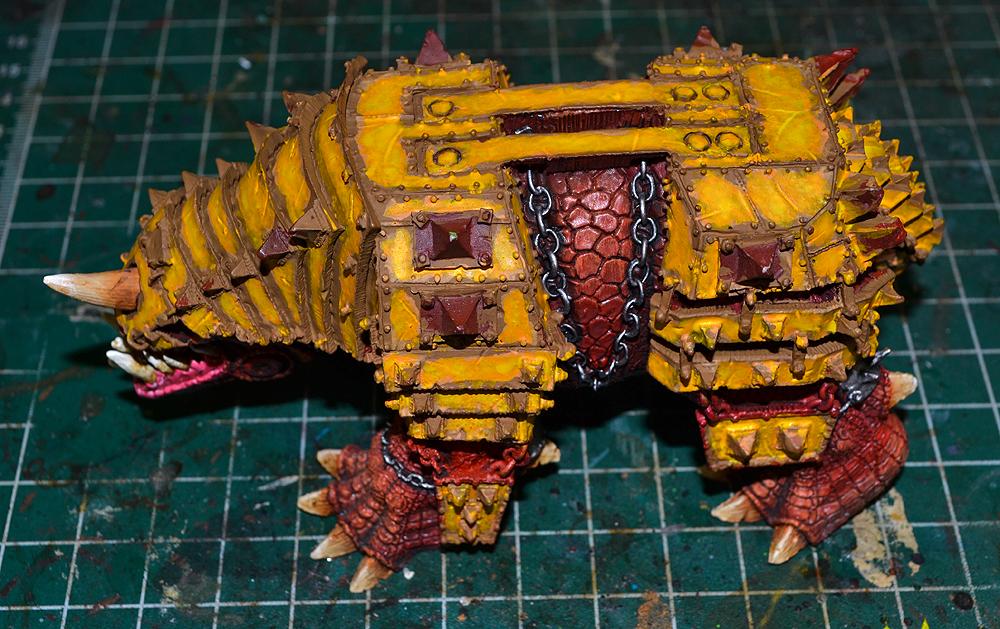 Bad Moons, Big Squiggoth, Forge World, Orks, Warhammer 40,000, Work In Progress