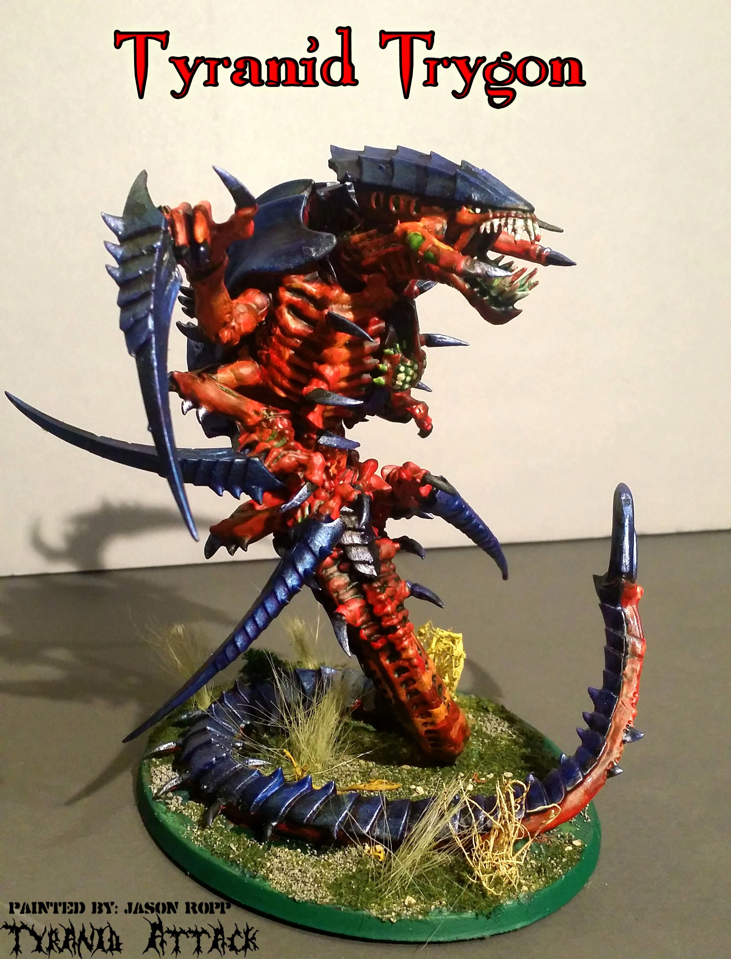 28mm, Alien, Aliens, Attack, Miniatures, Prime, Trygon, Tyranids, Warhammer 40,000