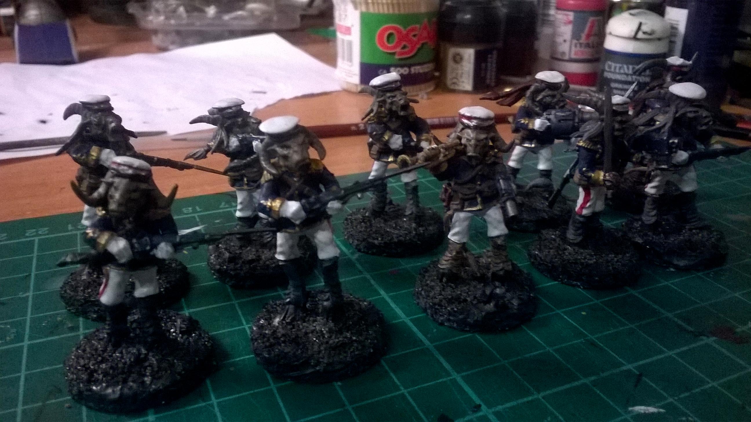 Astra Militarum, Beastmen, Bestigor, Conversion, Imperial Guard