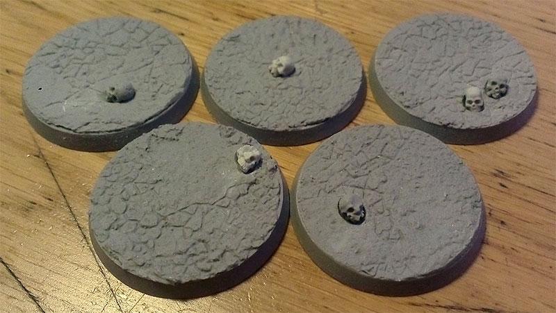 Base, Modification, Resin, Skull, Work In Progress