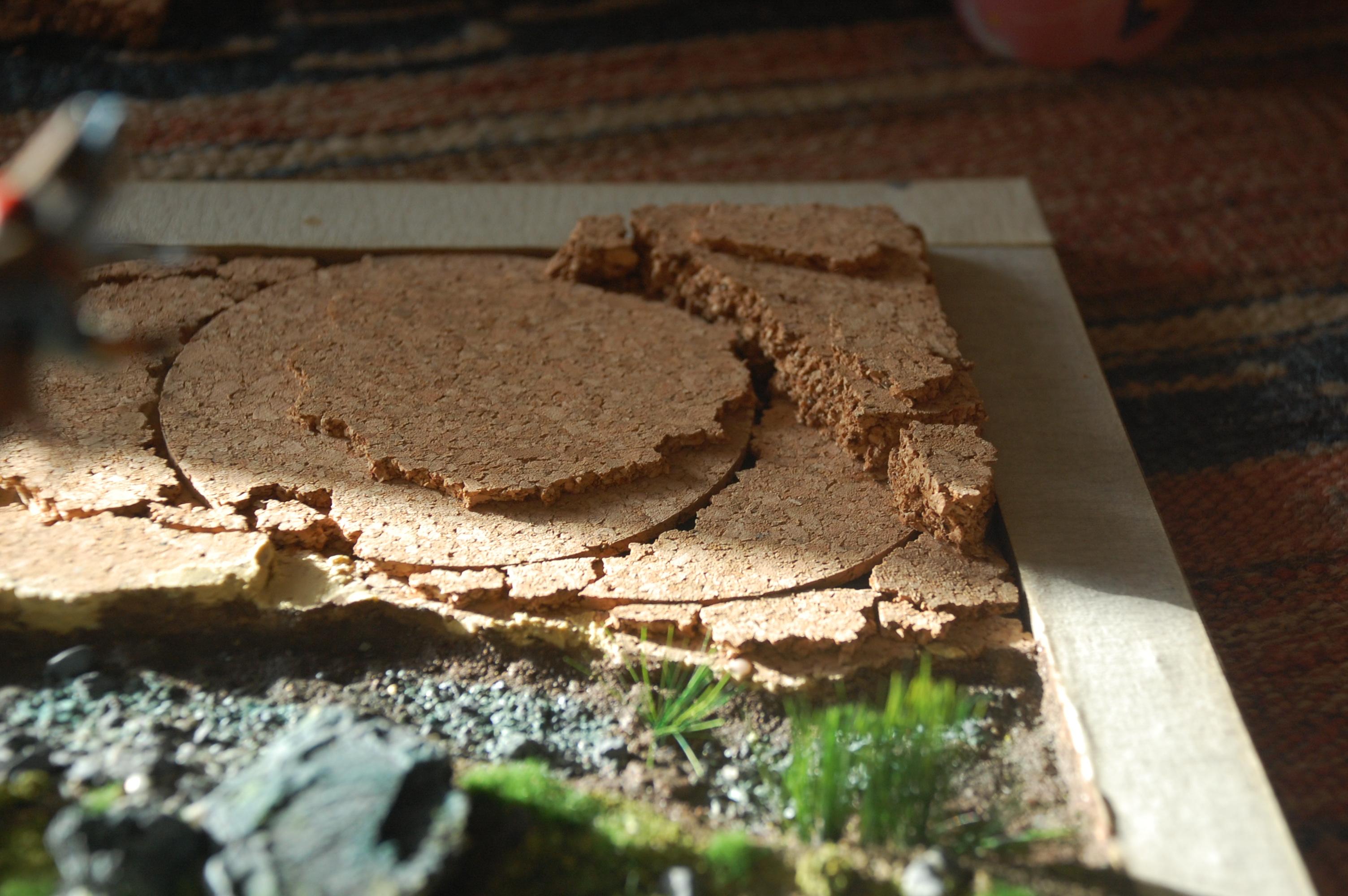 More rock work