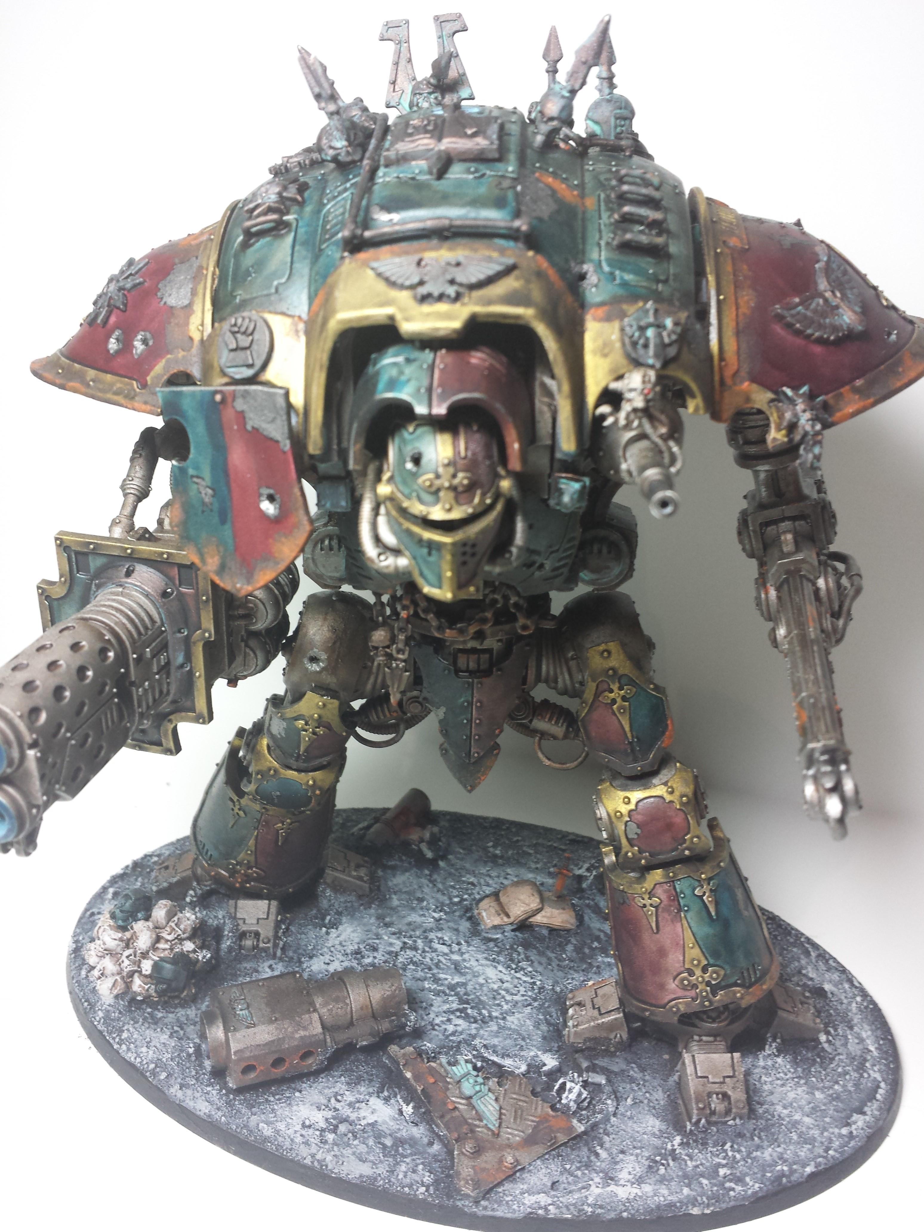 Conversion, Gerantus, Imperial, Knight Titan, Knights, Mercenary, Titan, Warhammer 40,000, Warhammer Fantasy