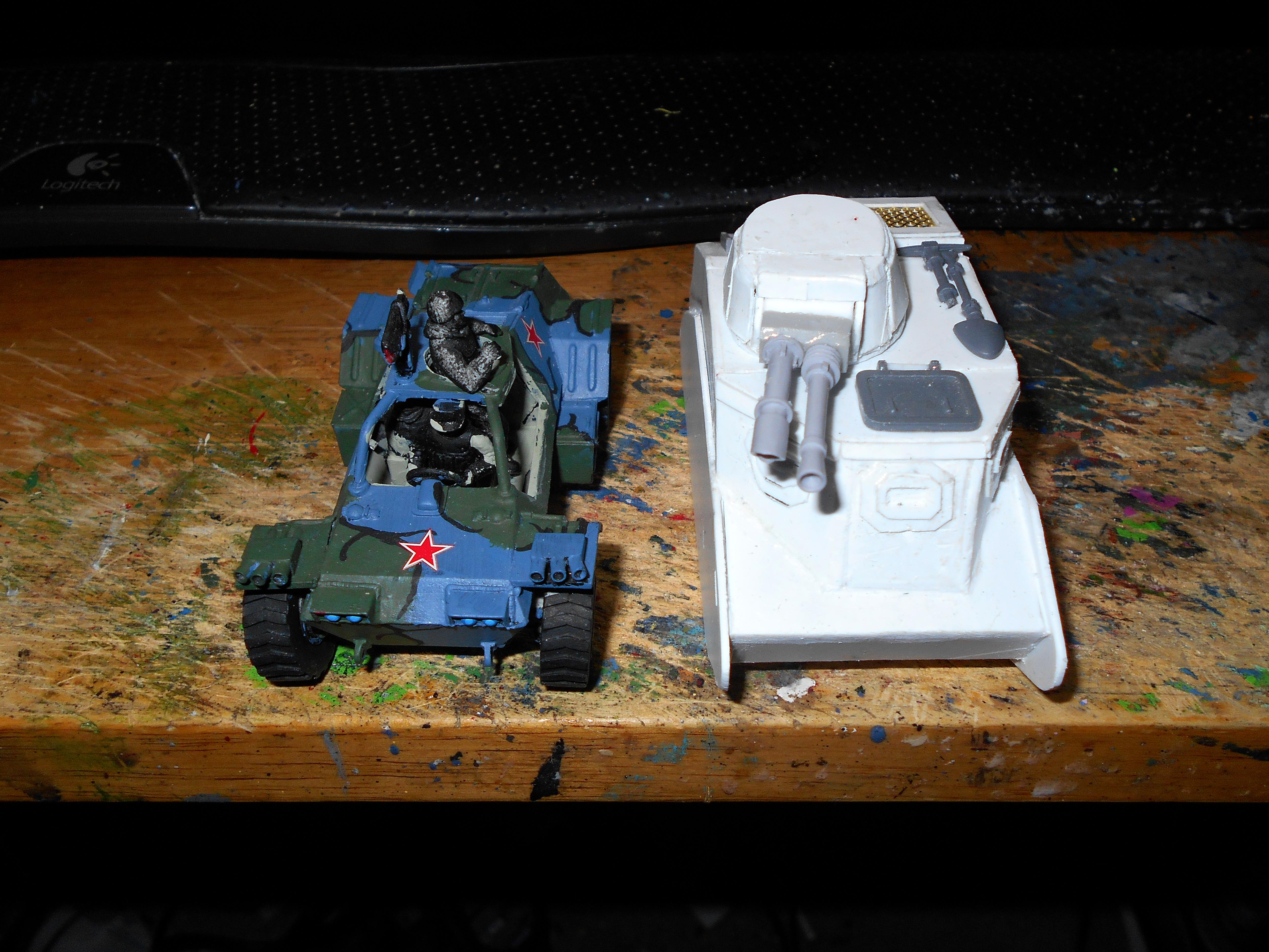 Buggy, Imperial Guard, Jeep, Leman Russ, Scratch Build