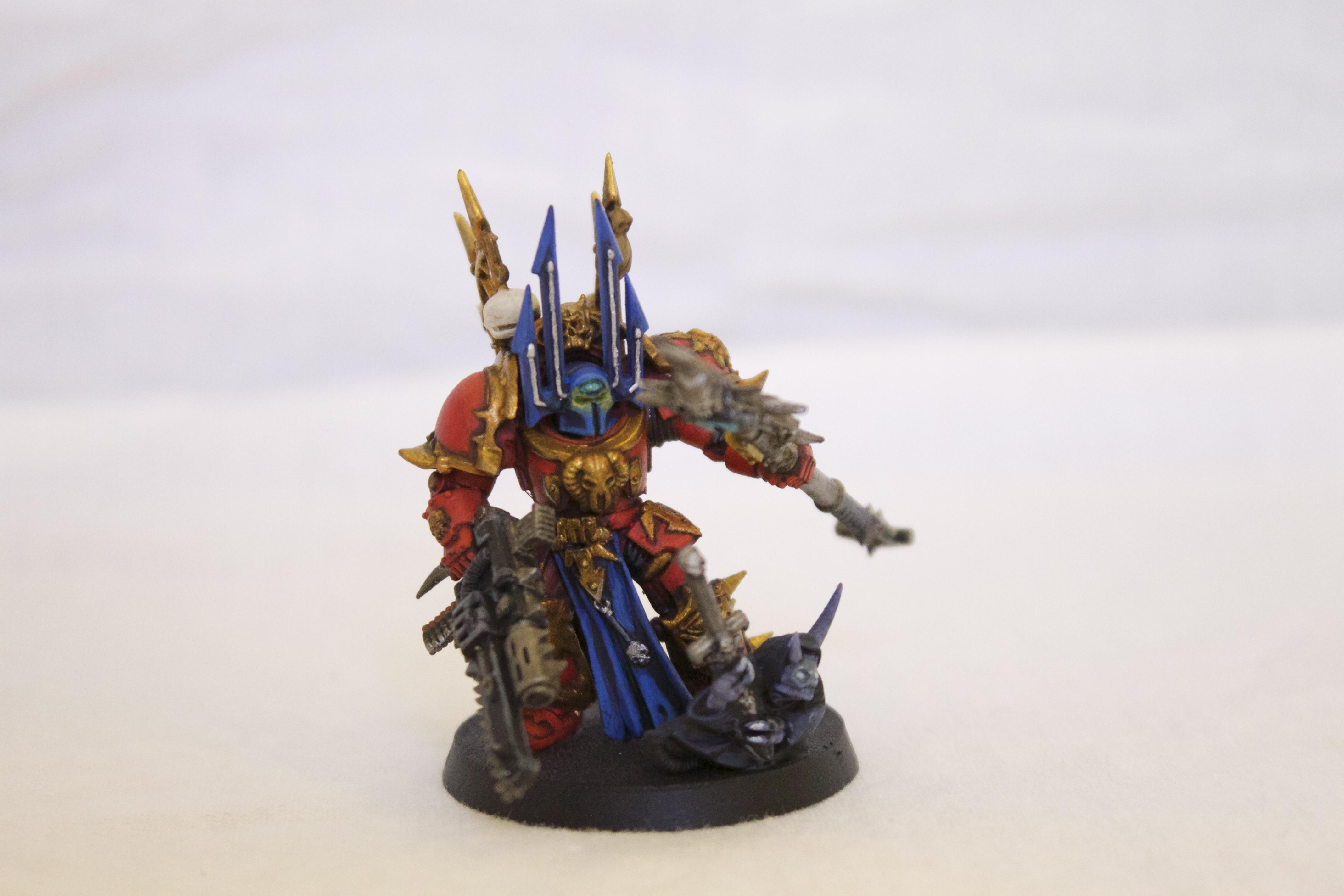 Blood, Brass, Chaos, Chaos Space Marines, Chosen, Hellbrute, Red, Terminator Armor, World Eaters