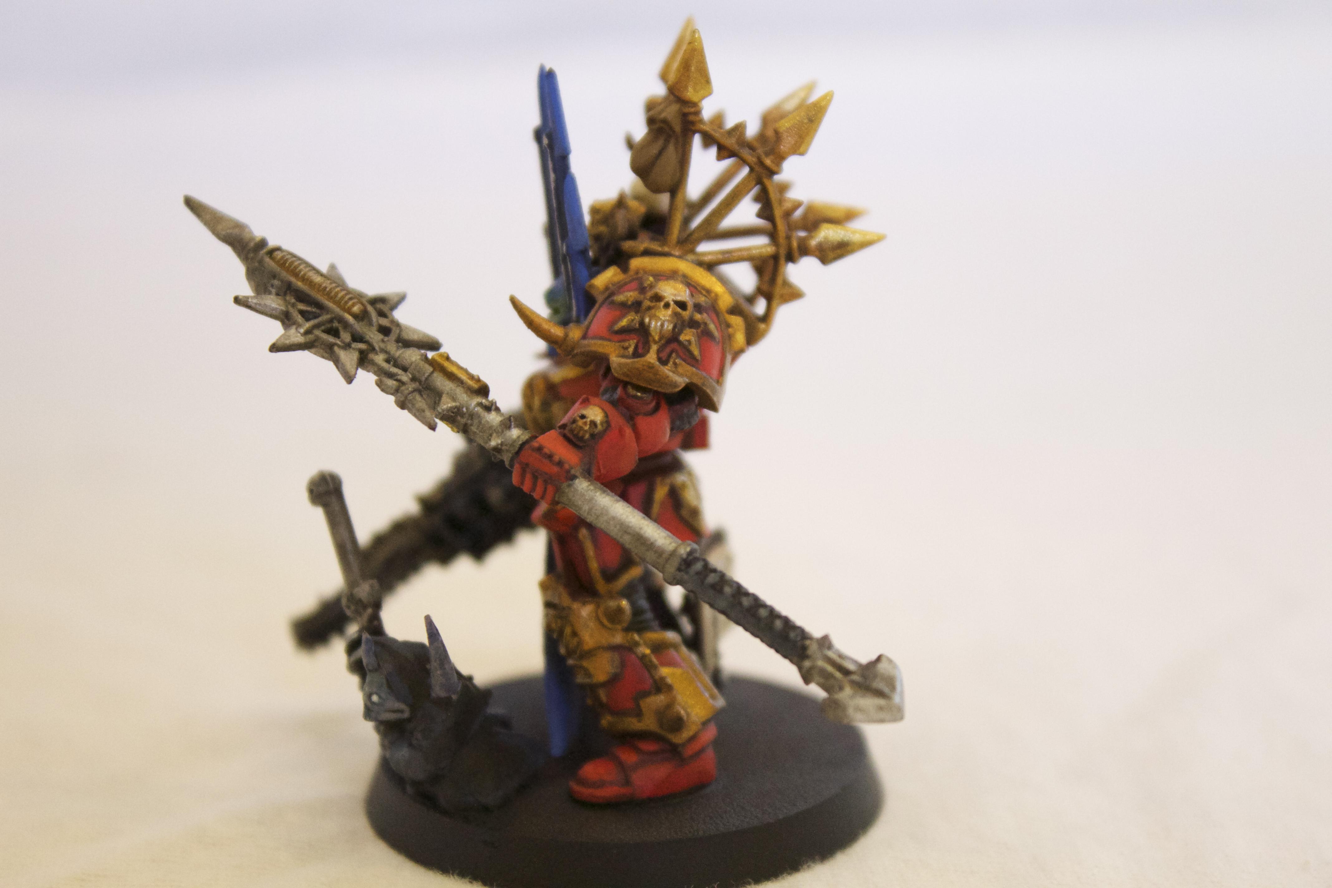 Blood, Brass, Chaos, Chaos Space Marines, Chosen, Hellbrute, Red, Terminator Armor, World Eaters