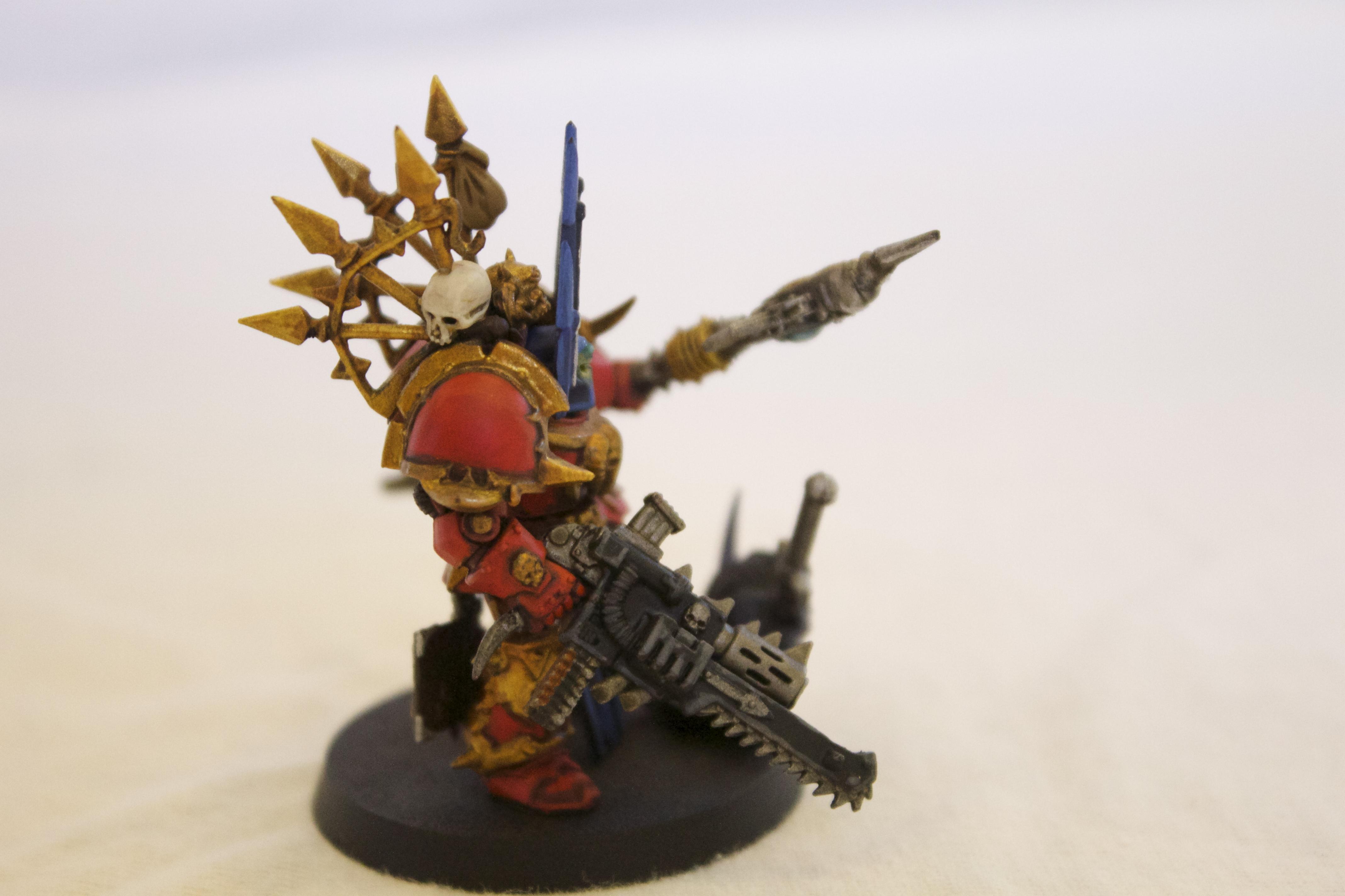 Blood, Brass, Chaos, Chaos Space Marines, Chosen, Hellbrute, Red, Terminator Armor, World Eaters