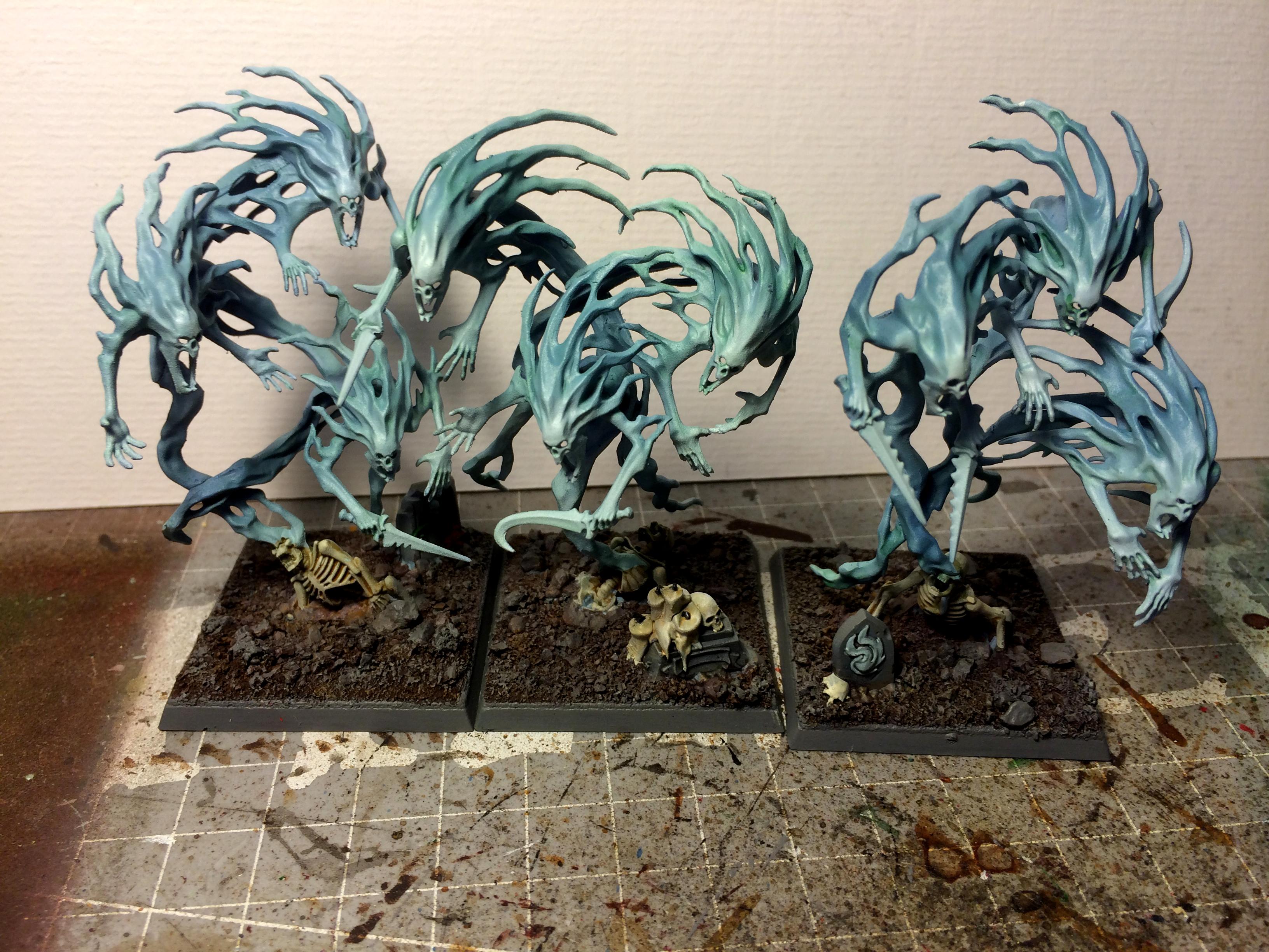 Airbrush, Ethereal, Ghosts, Graveyard, Hexwraiths, Horses, Spirit Hosts, Vampire Counts