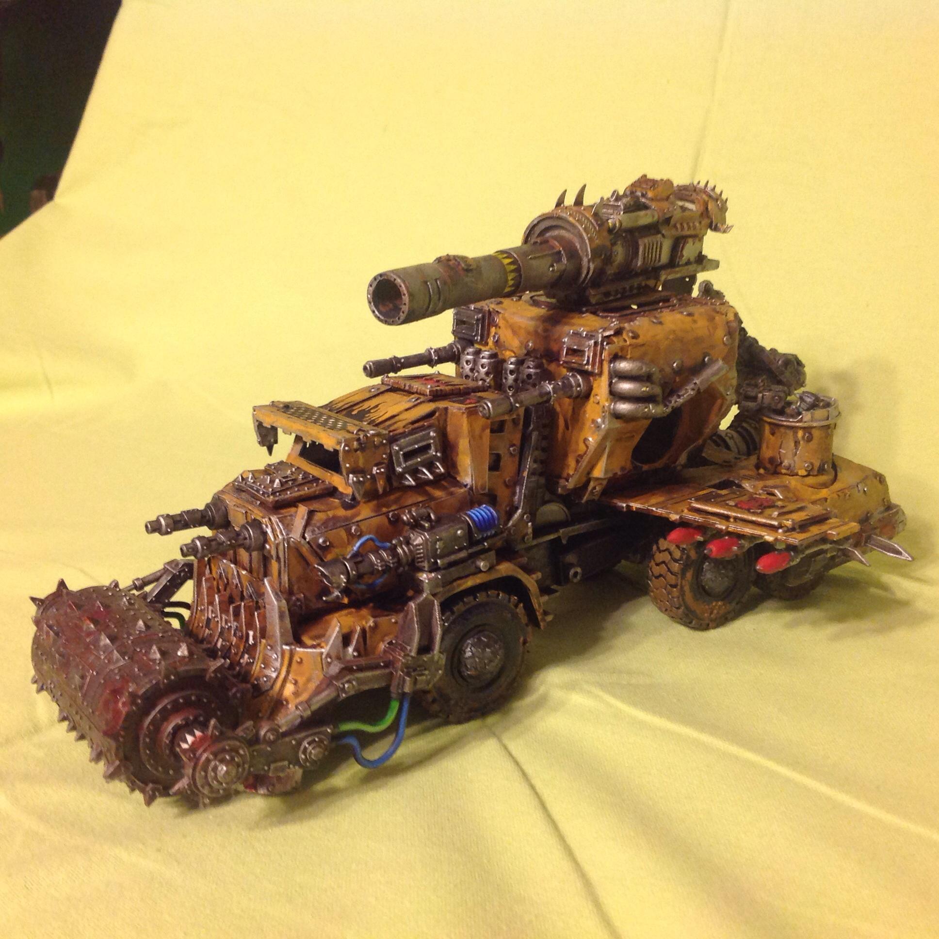 Battlewagon, Custom, Orks - Custom Ork Battlewagon 1 - Gallery - DakkaDakka