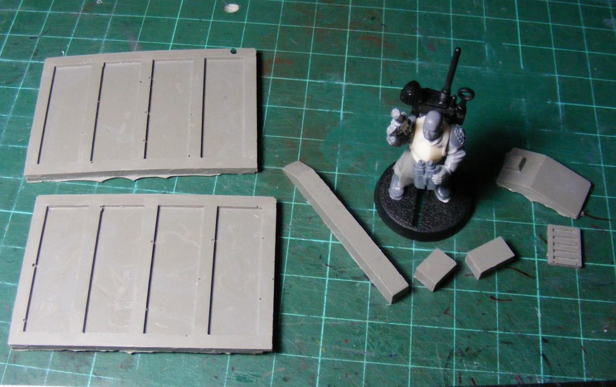 Terrain, misc. resin terrain bits