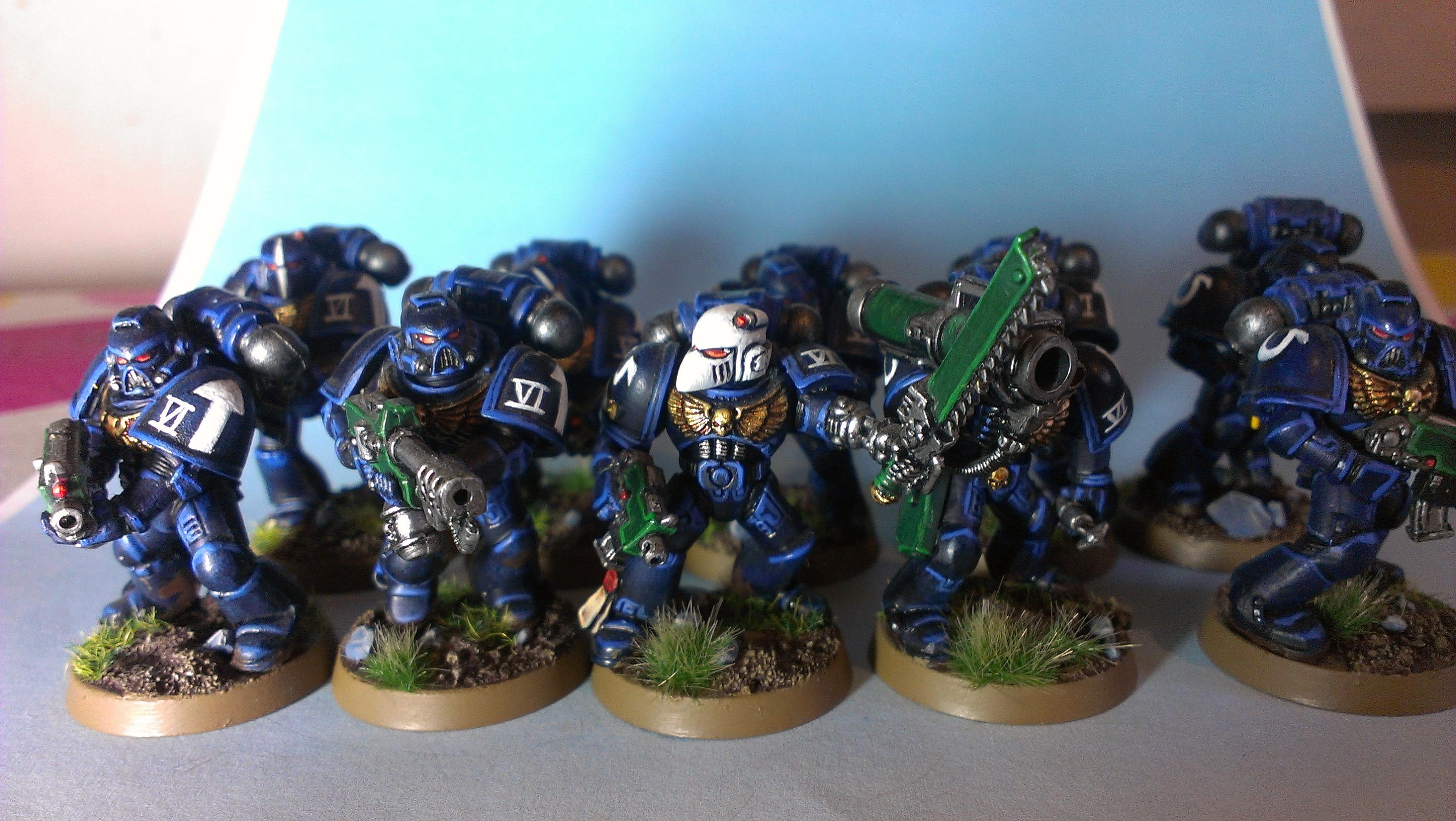 Space Marines, Tactical Squad, Ultramarines