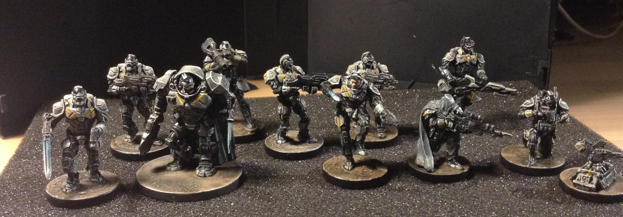 Armor, Enforces, Mantic, Riccardo Margarolo, Scifi