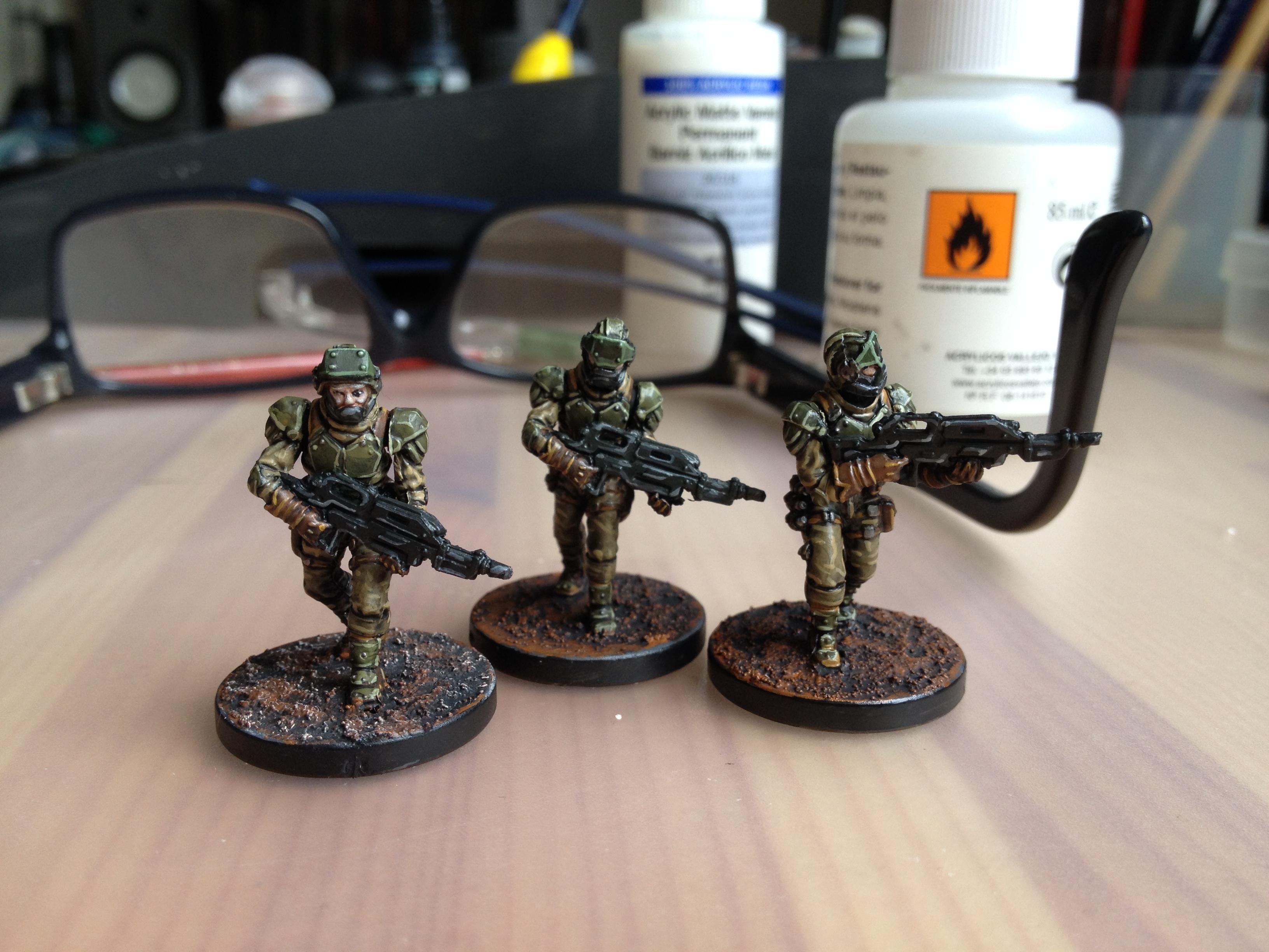 Corporation, Infantry, Mantic, Soldiers