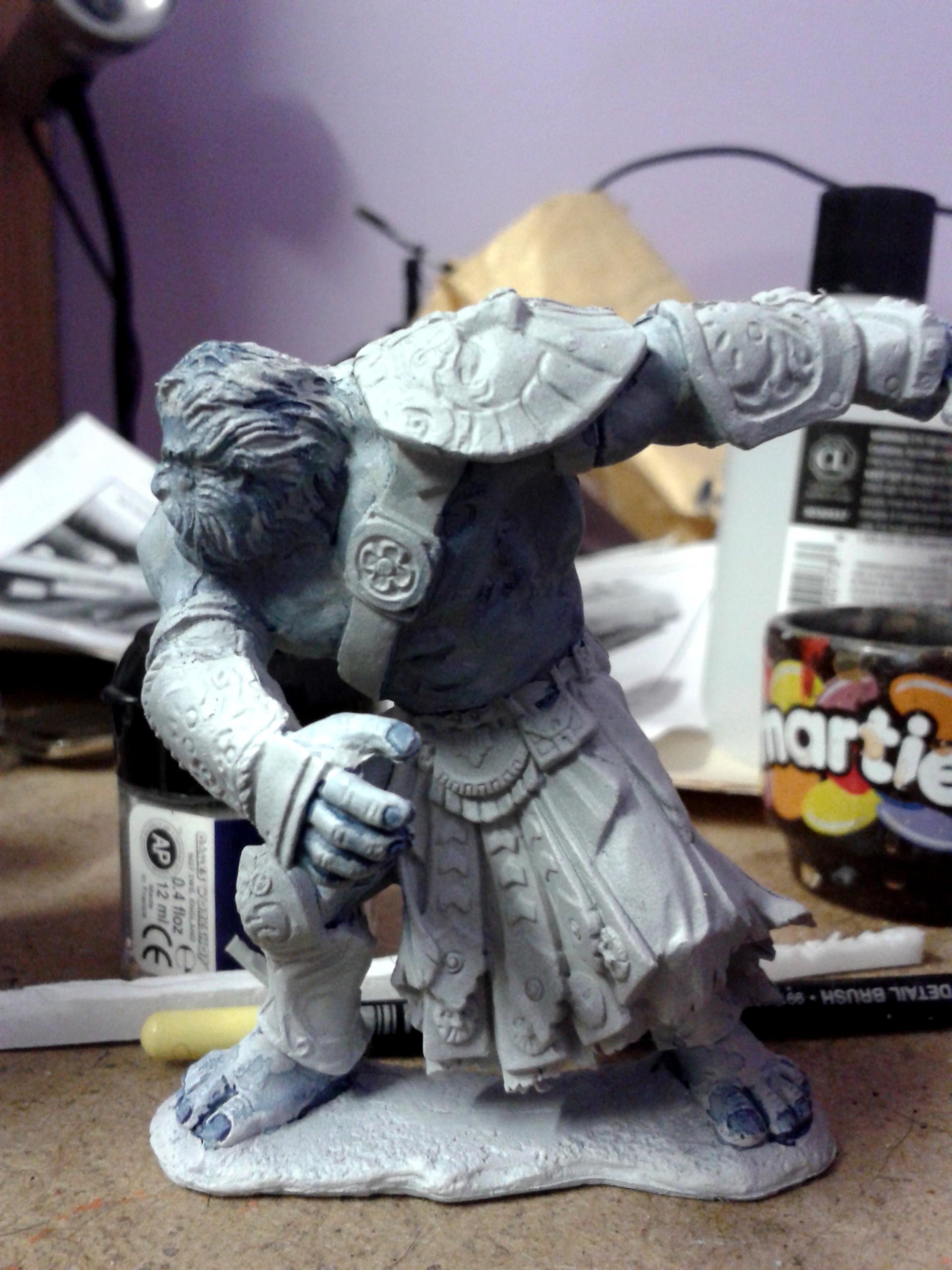 Bones, Reaper, Silvermk2, Storm Giant, Work In Progress