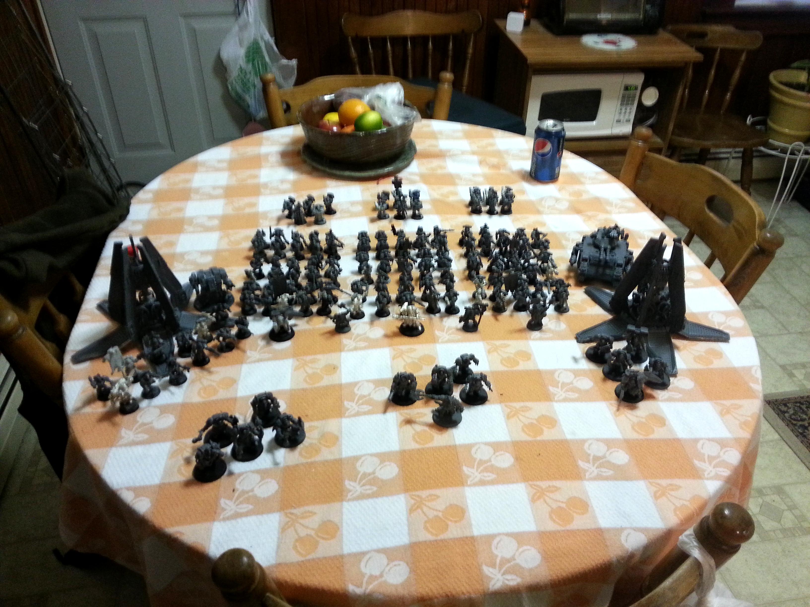 Army, Space, Space Wolves, Sw, Unpainted, Wolf, Wolves