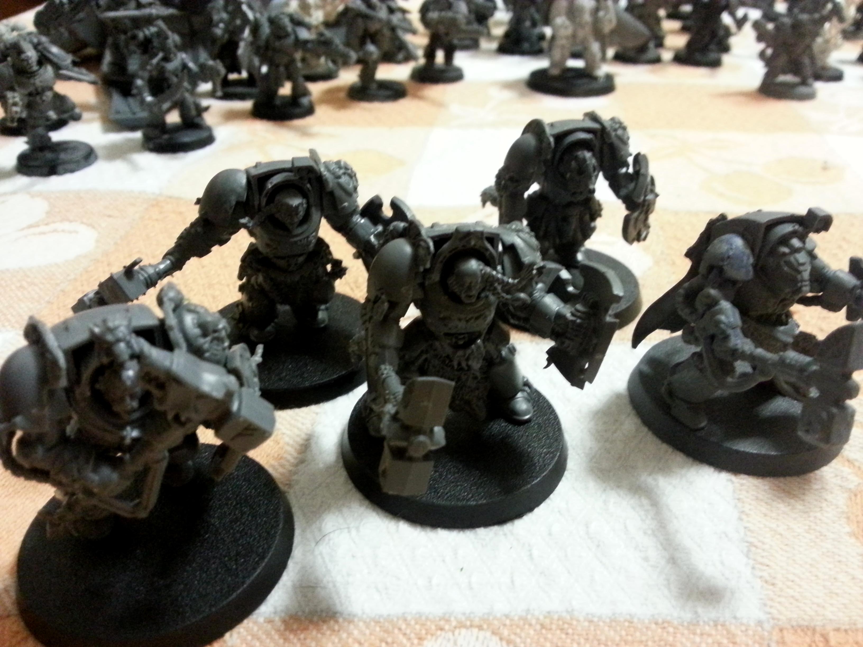 Army, Space, Space Wolves, Sw, Unpainted, Wolf, Wolves