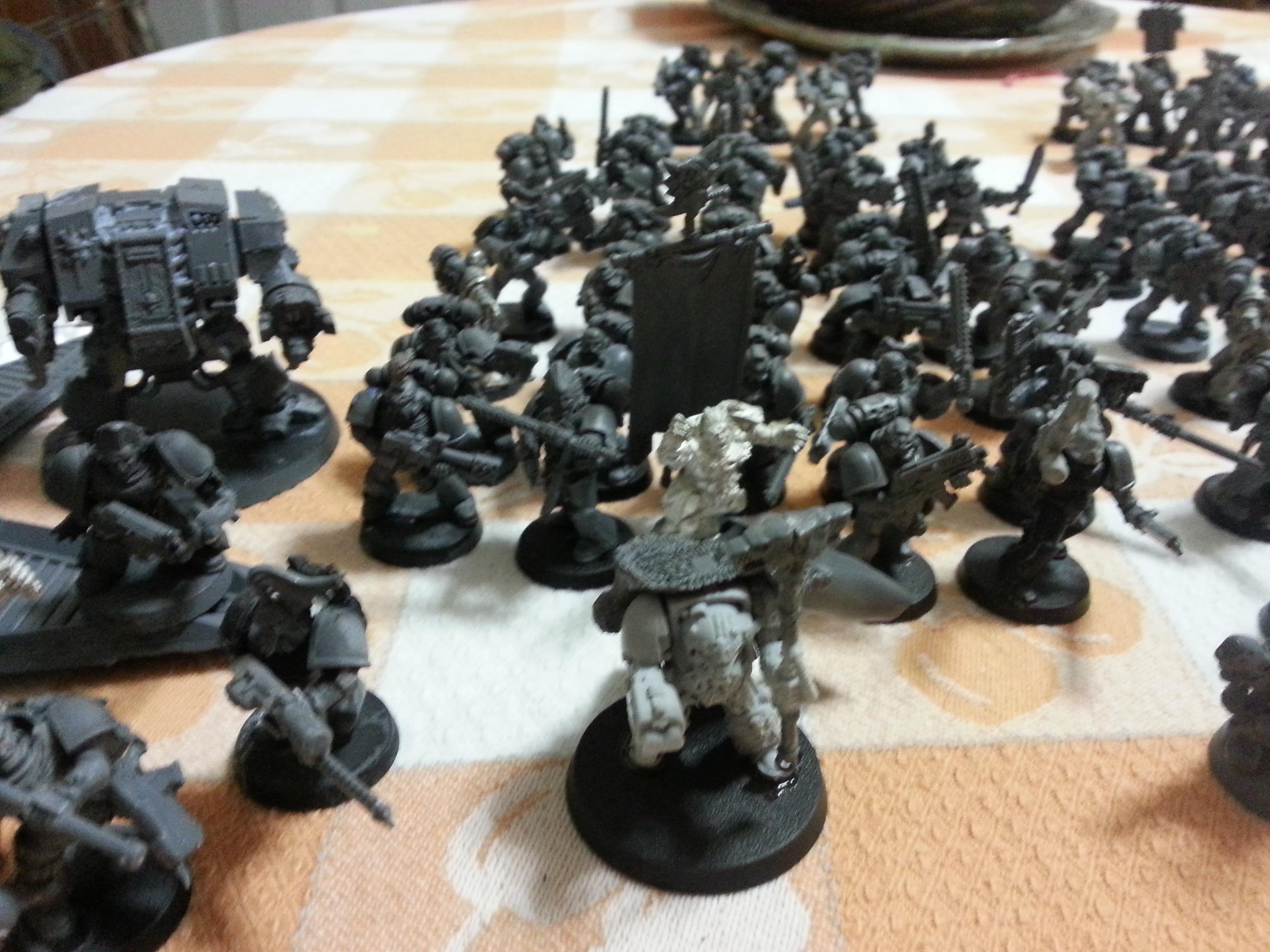 Army, Space, Space Wolves, Sw, Unpainted, Wolf, Wolves