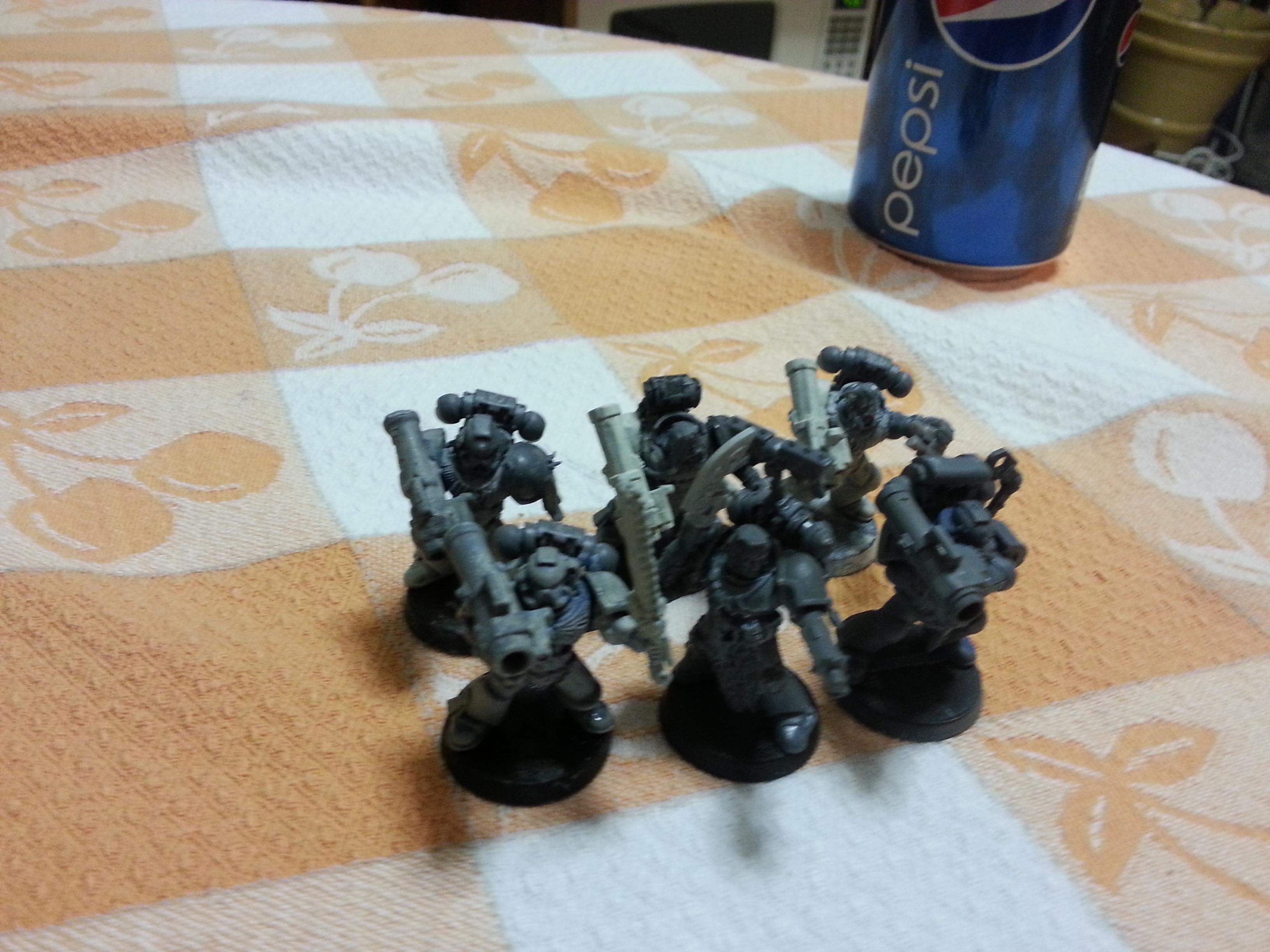 Army, Space, Space Wolves, Sw, Unpainted, Wolf, Wolves