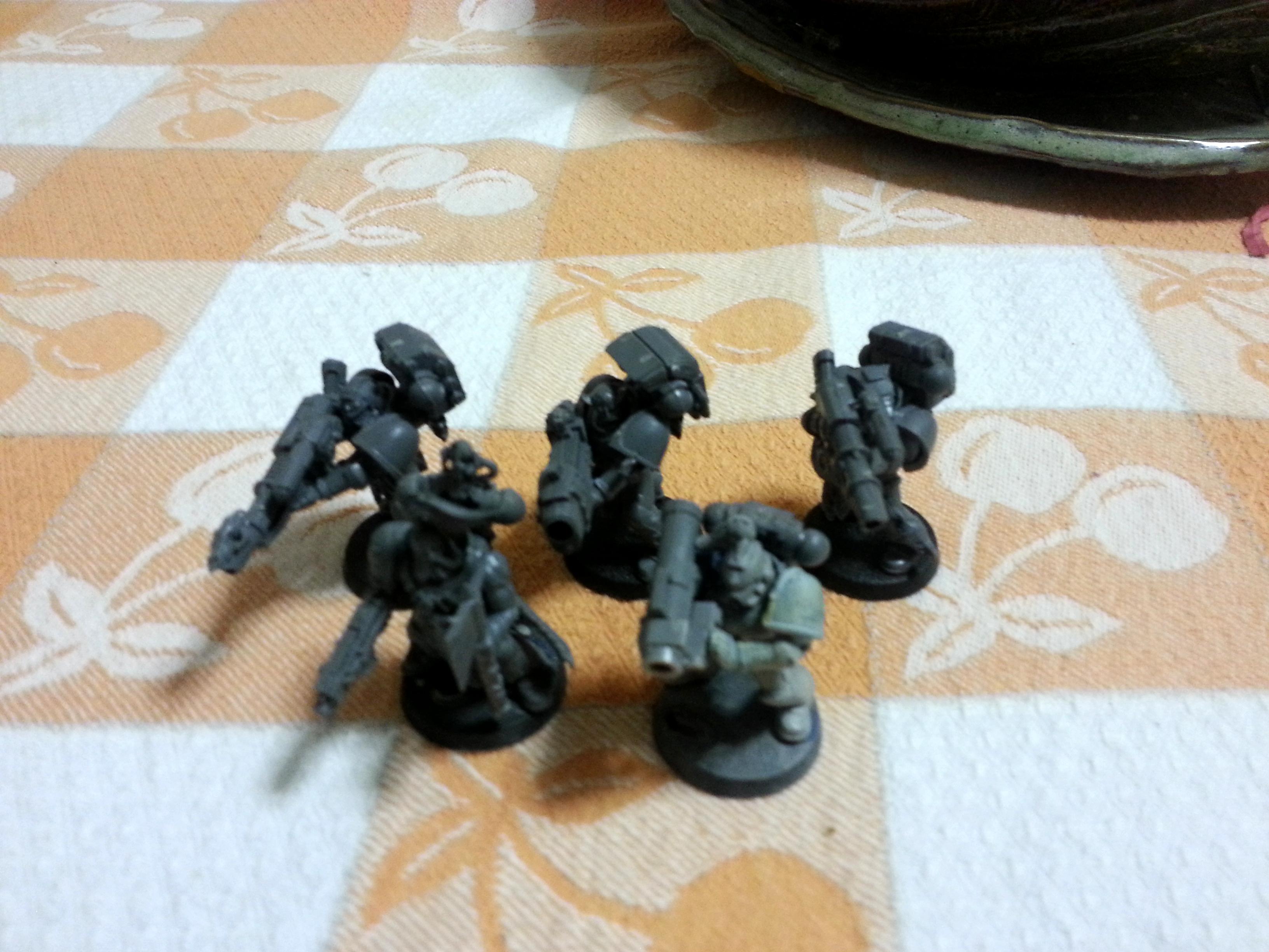 Army, Space, Space Wolves, Sw, Unpainted, Wolf, Wolves