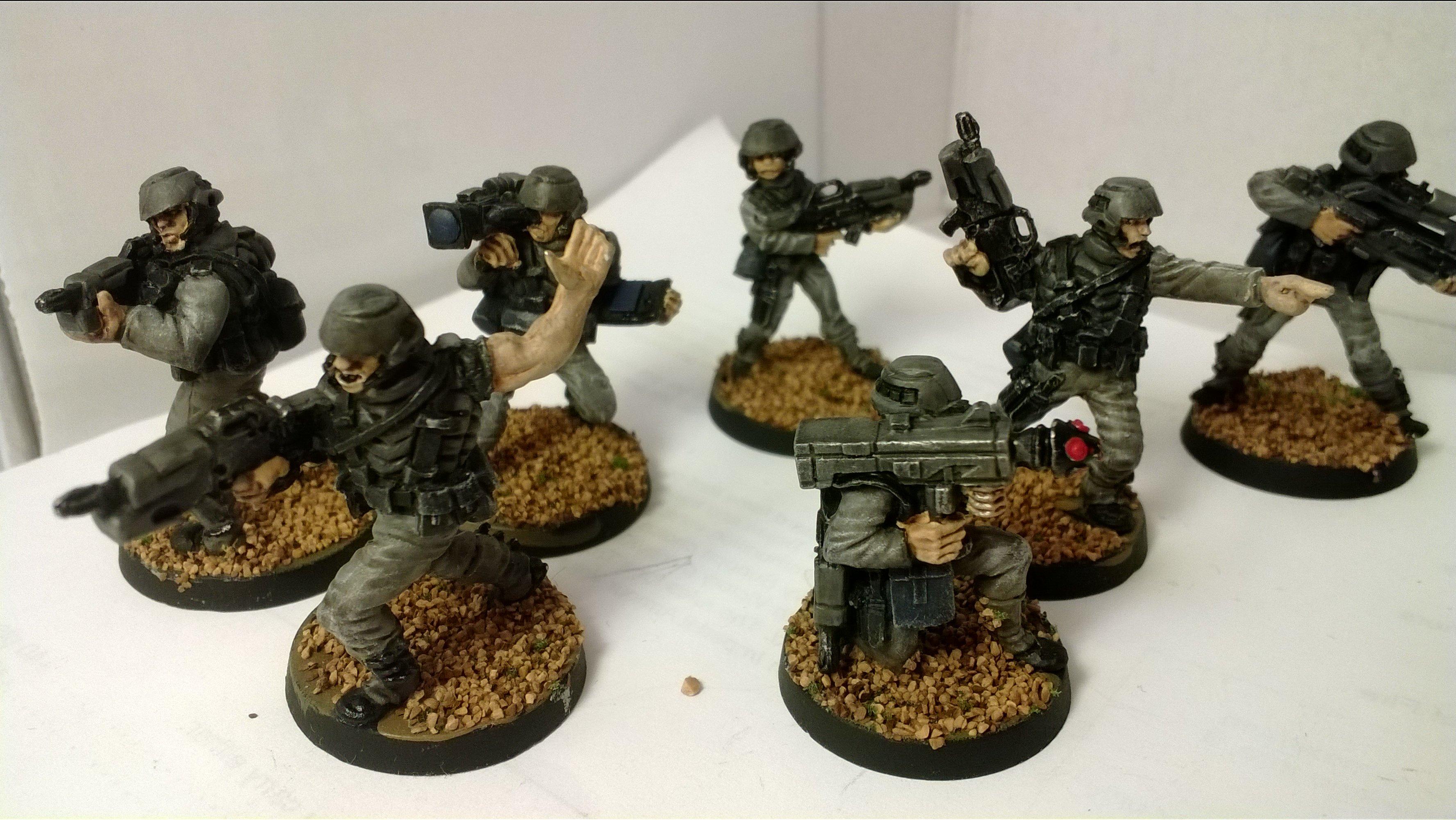 Imperial Guard, Klendathu, Mi, Mobile Infantry, P&amp;m Modelling, Starship Troopers
