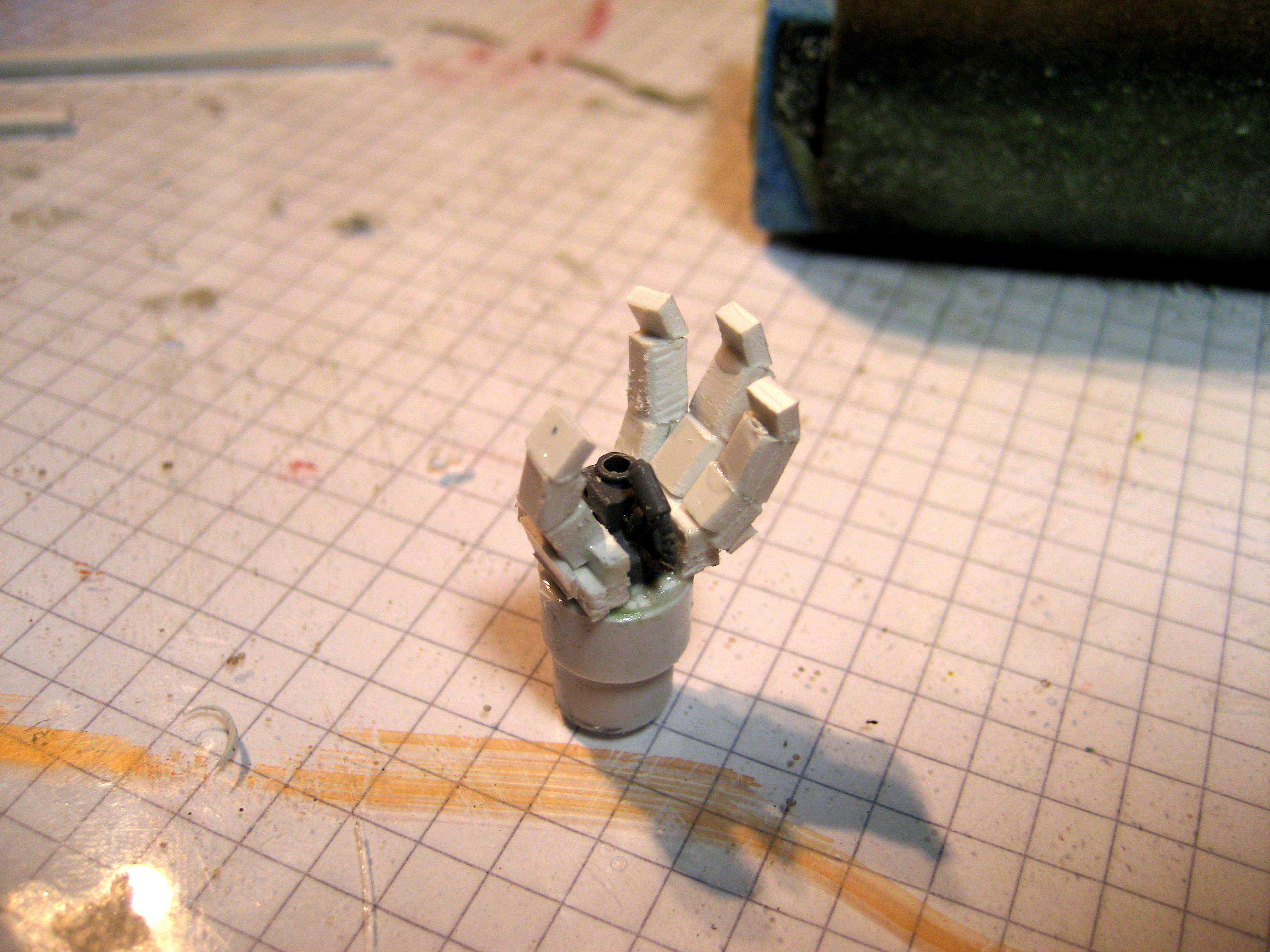 flaming hand