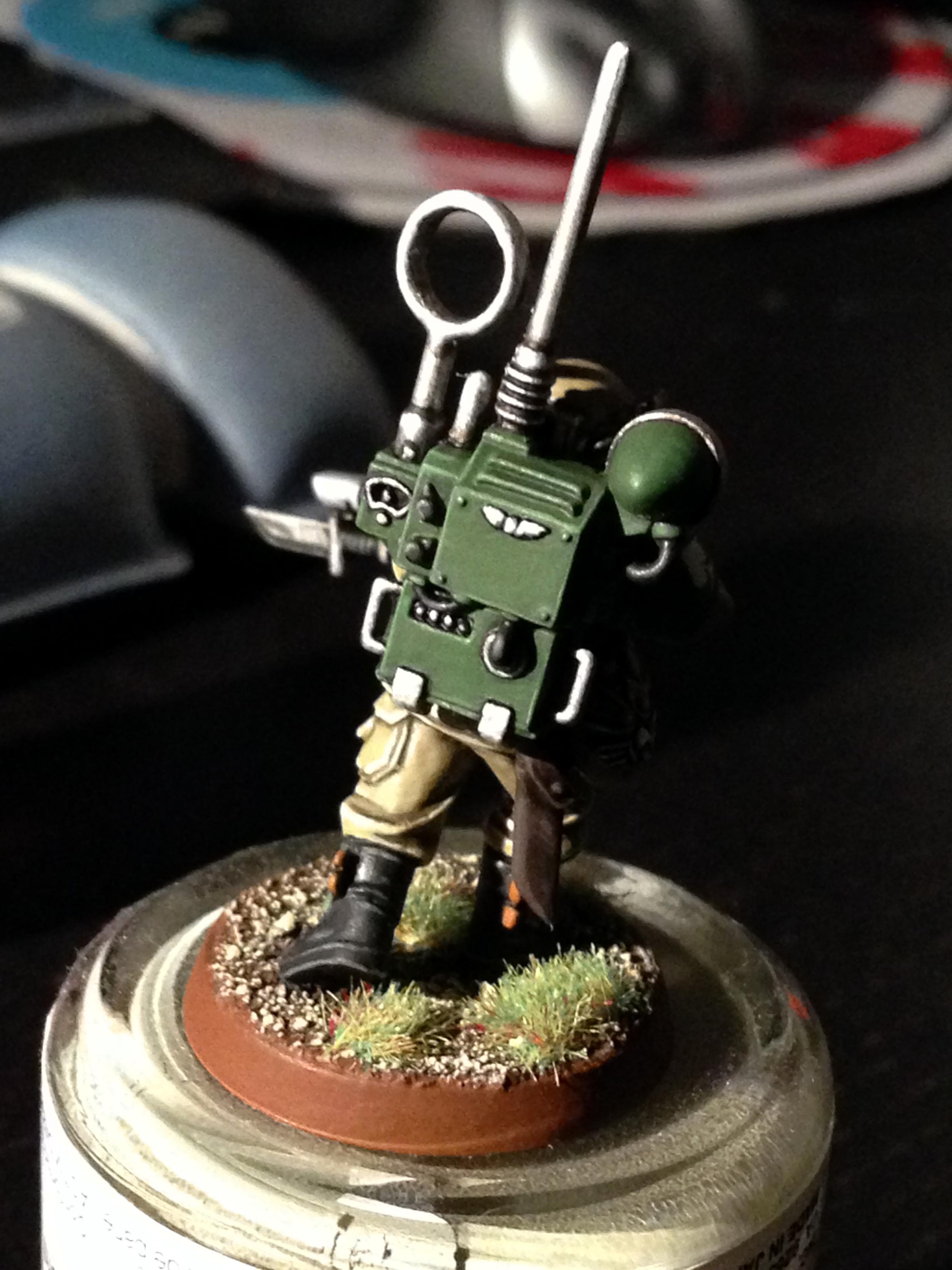 Cadians, Guardsmen, Imperial Guard, Voxcaster