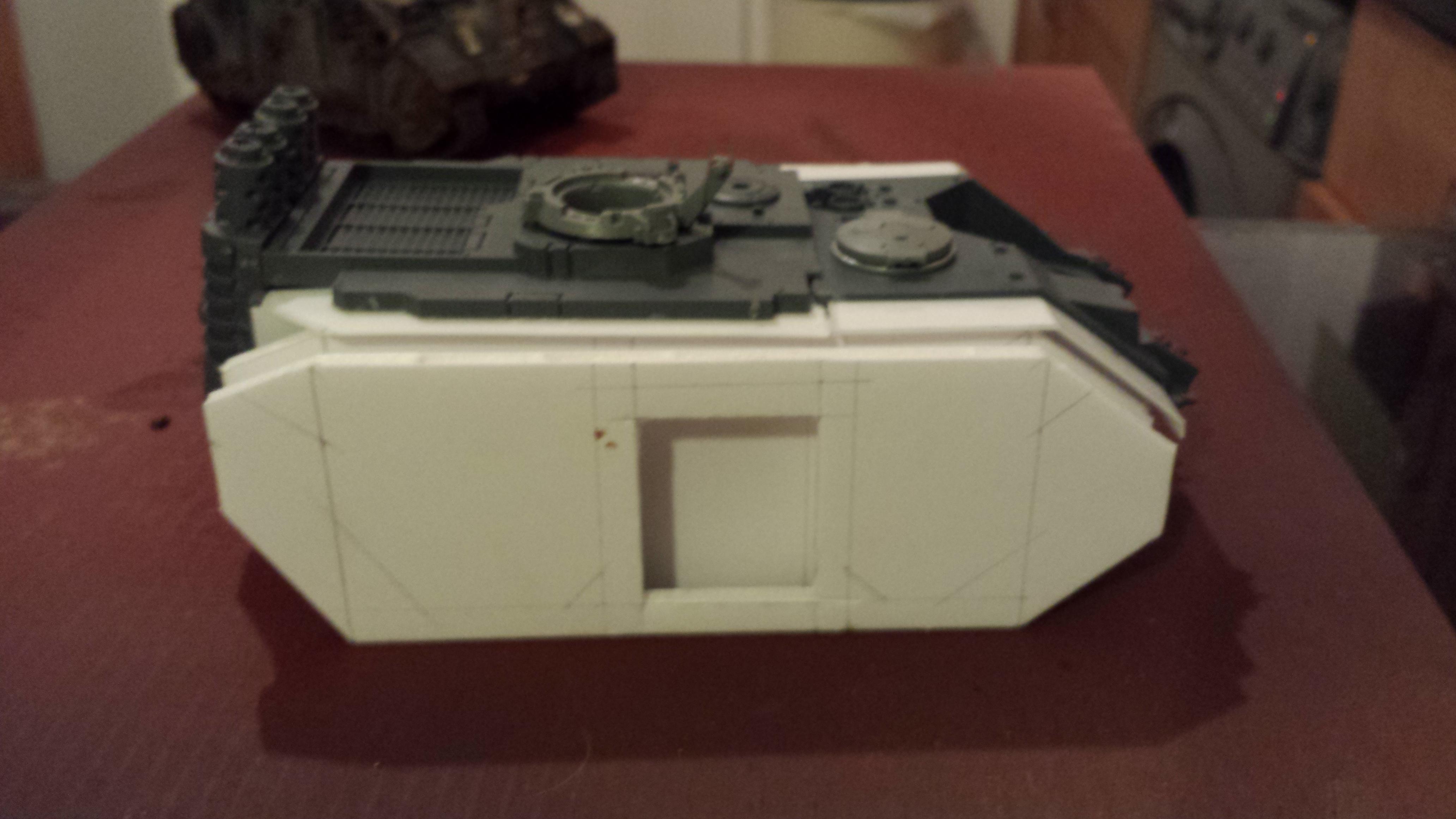 Assault Carrier, Estoc, Kit Bash, Scratch Build