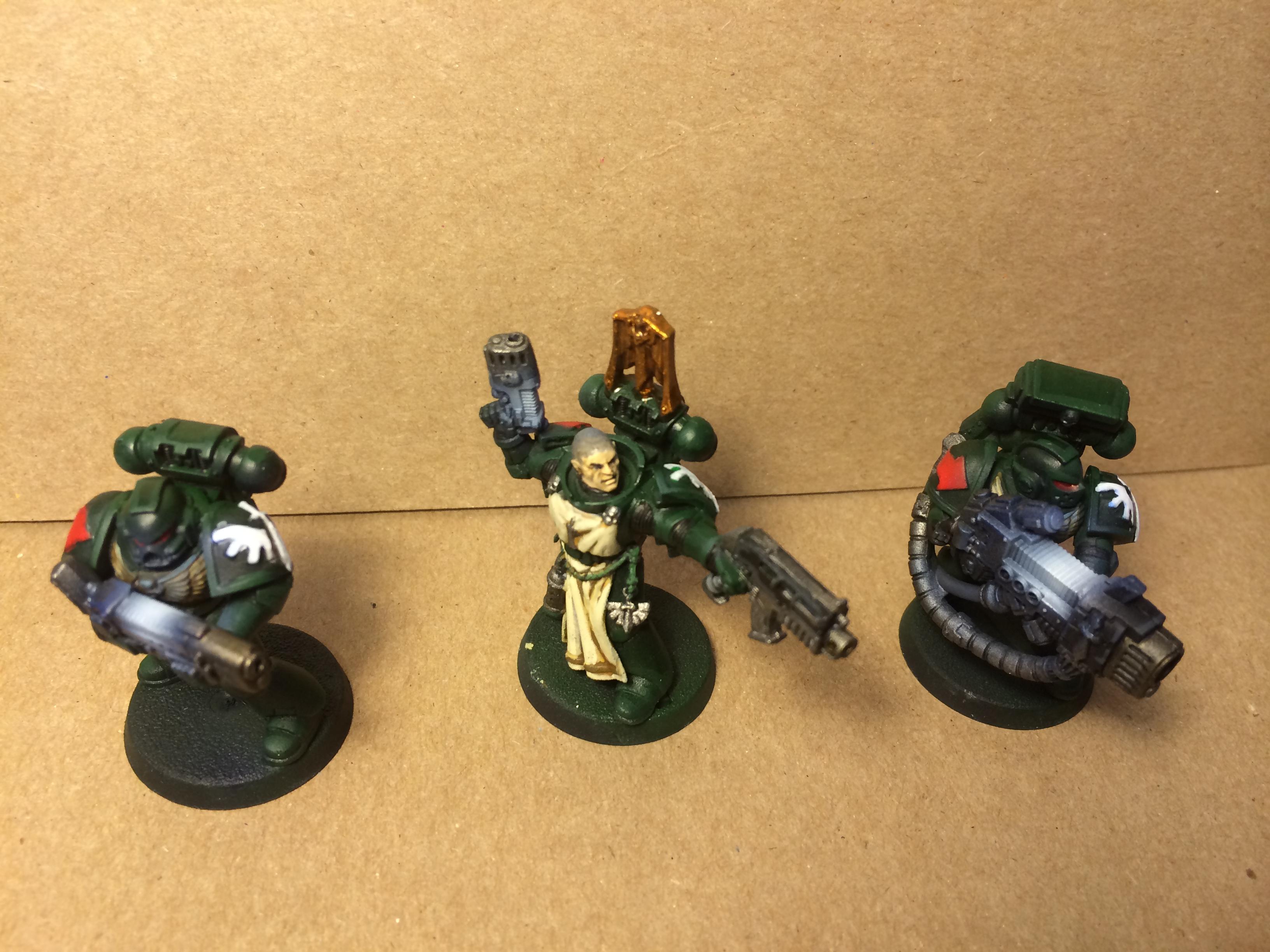 Airbrush, Dark Angels, Glow, Plasma, Tactical Squad