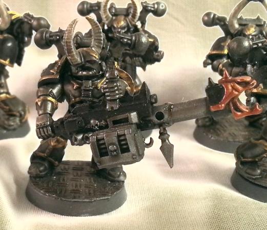 Chaos, Chaos Space Marines, Heavy Bolter