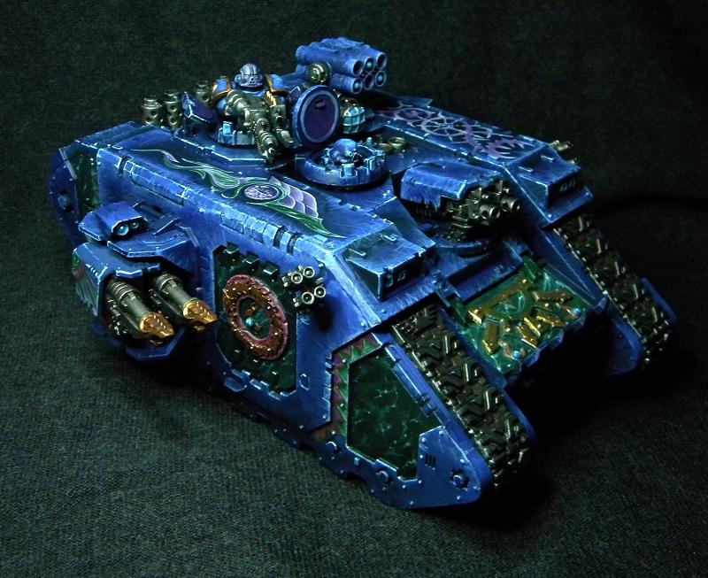 1000 Sons, Chaos Space Marines, Es, Land Raider, Warhammer 40,000