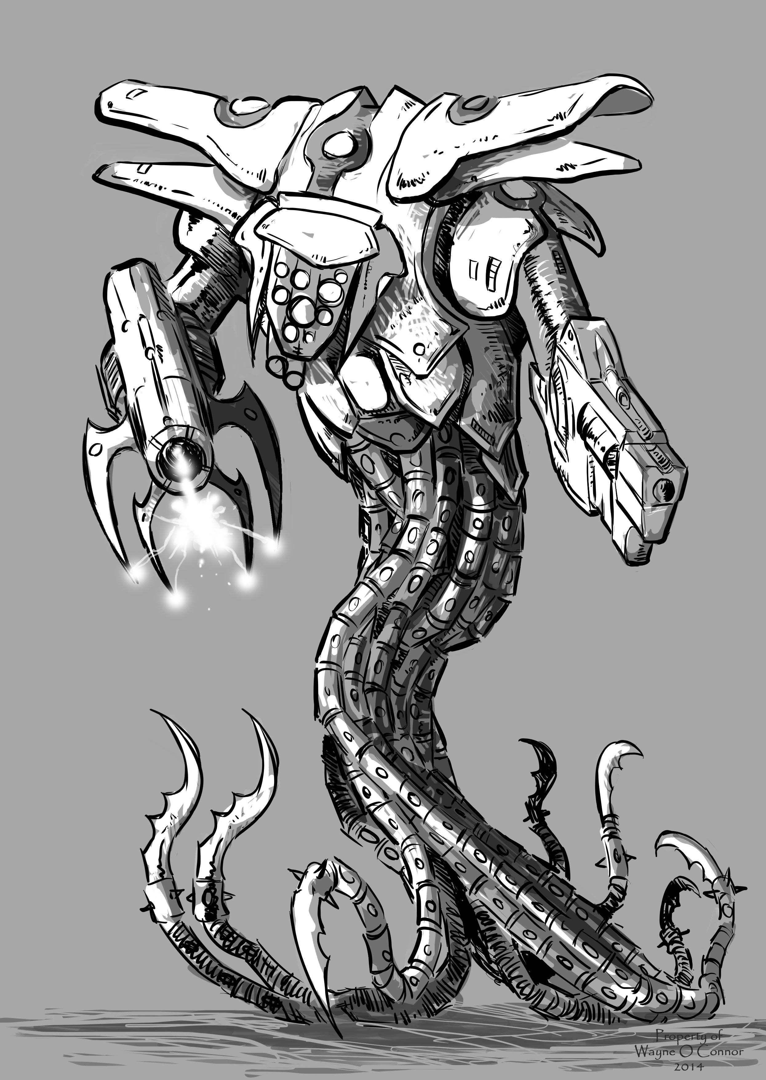 Bionic Medium Sketch