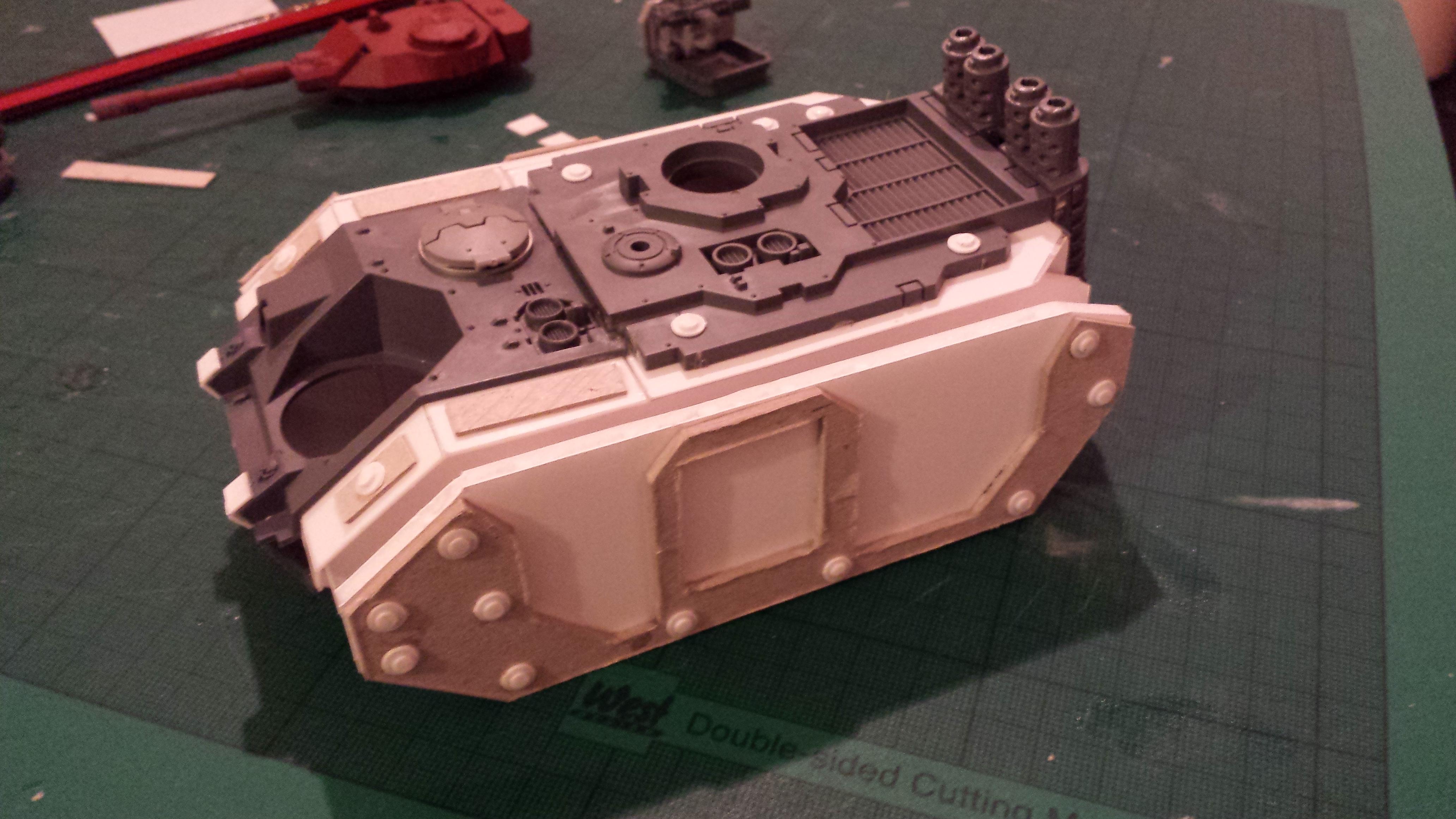 Assault Carrier, Estoc, Kit Bash, Scratch Build
