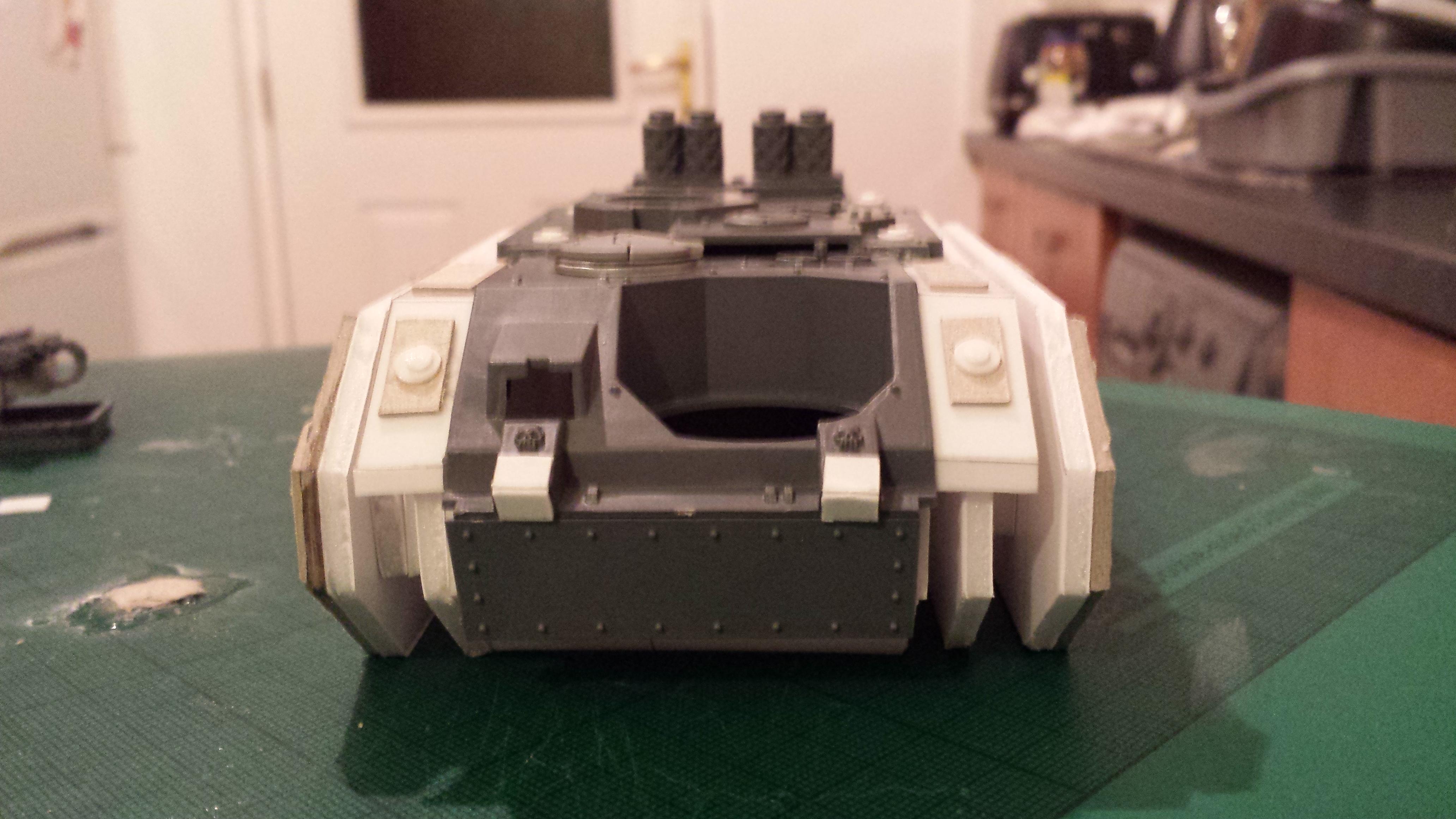 Assault Carrier, Estoc, Kit Bash, Scratch Build