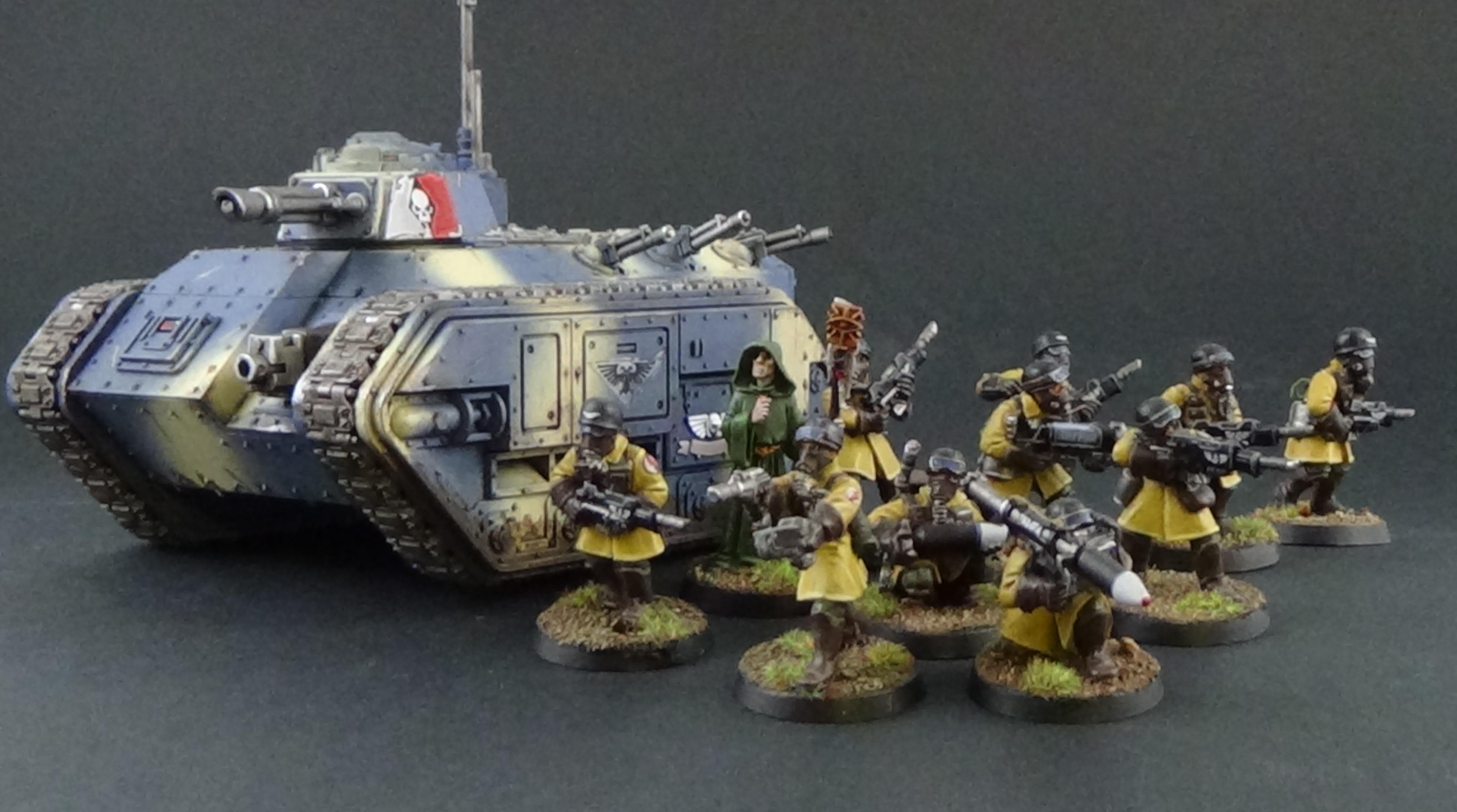 Imperial Guard Steel legion - Squad advance 1