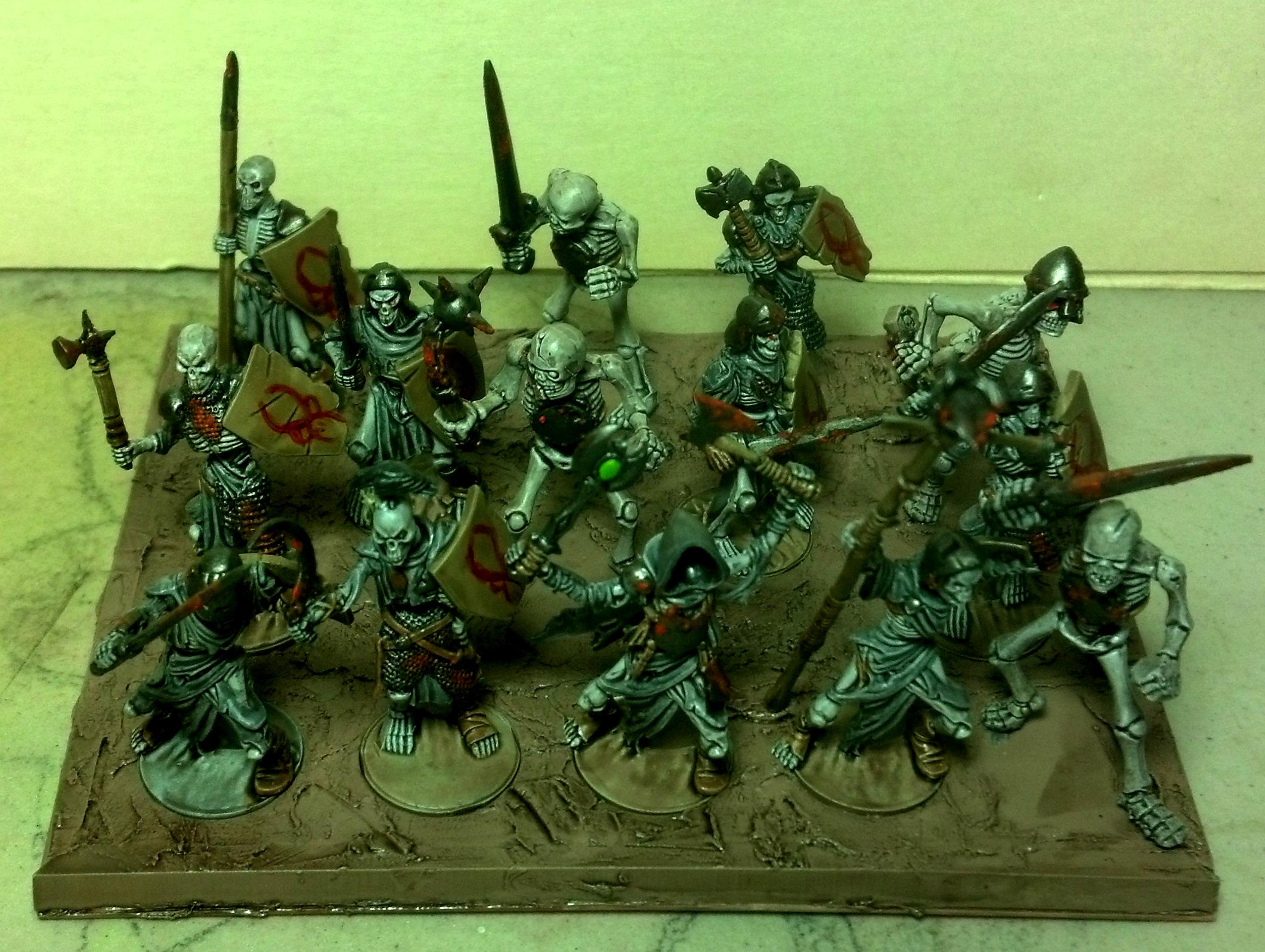 Games Workshop, Infantry, Mantic, Movement Tray, Regiment, Skeletons, Undead, Unit Base, Warhammer Fantasy